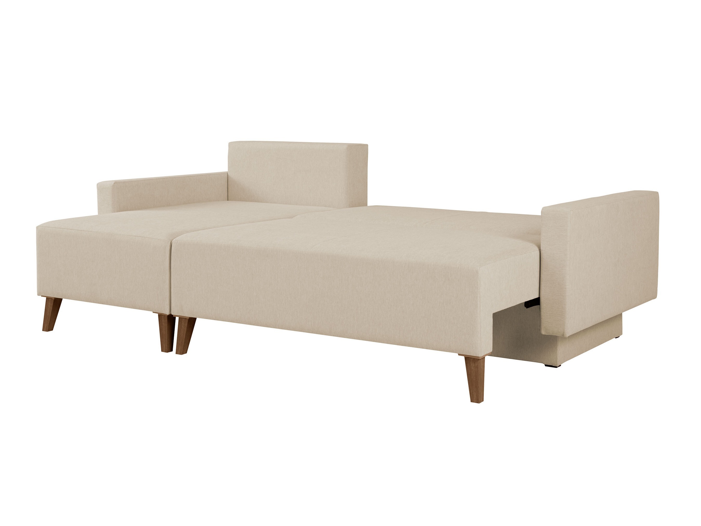 Corner sofa Delbene 130 (Verita 75 + Dark San Remo oak)