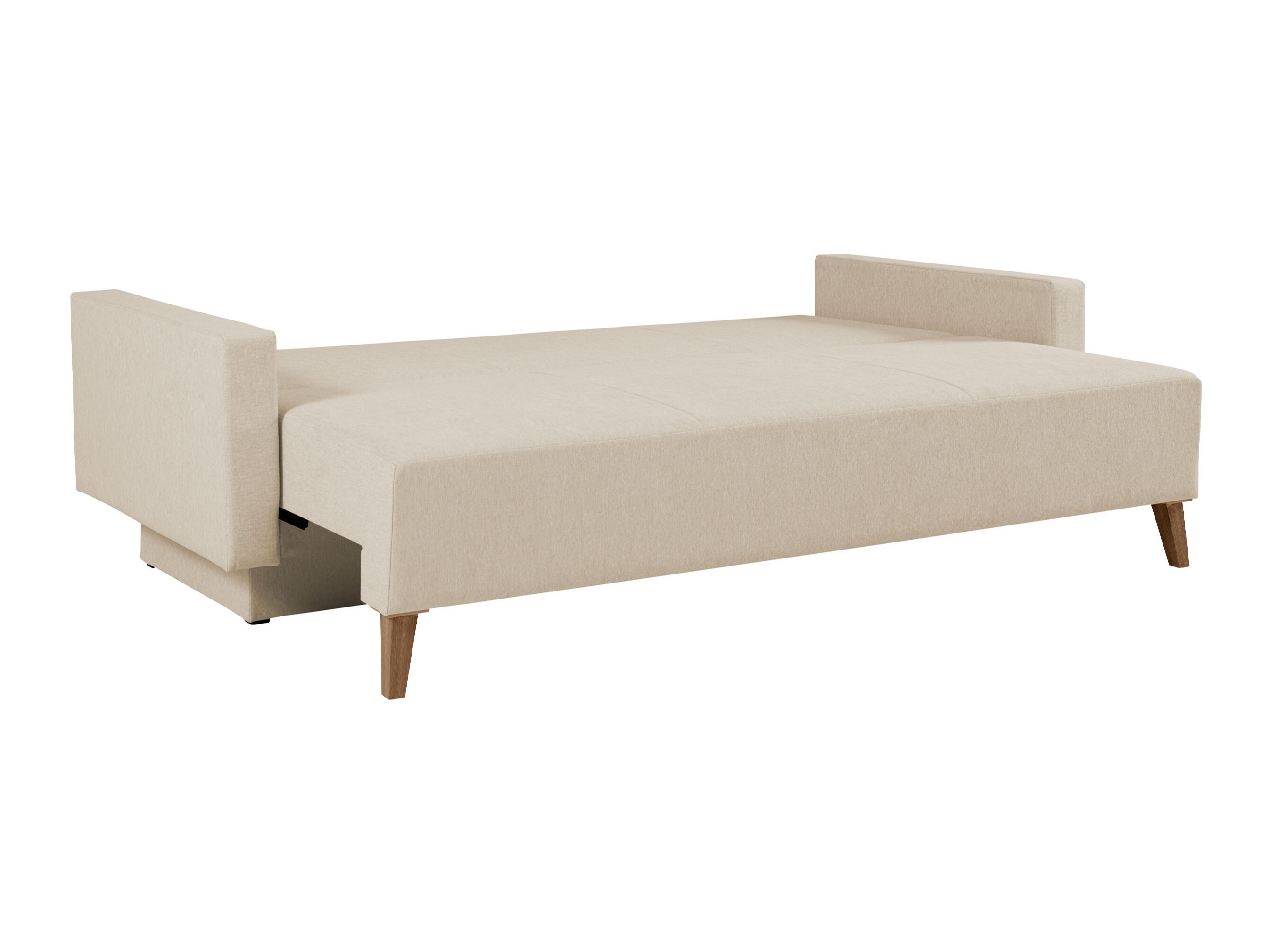 Sofa bed Delbene 129 (Verita 75 + Dark San Remo oak)