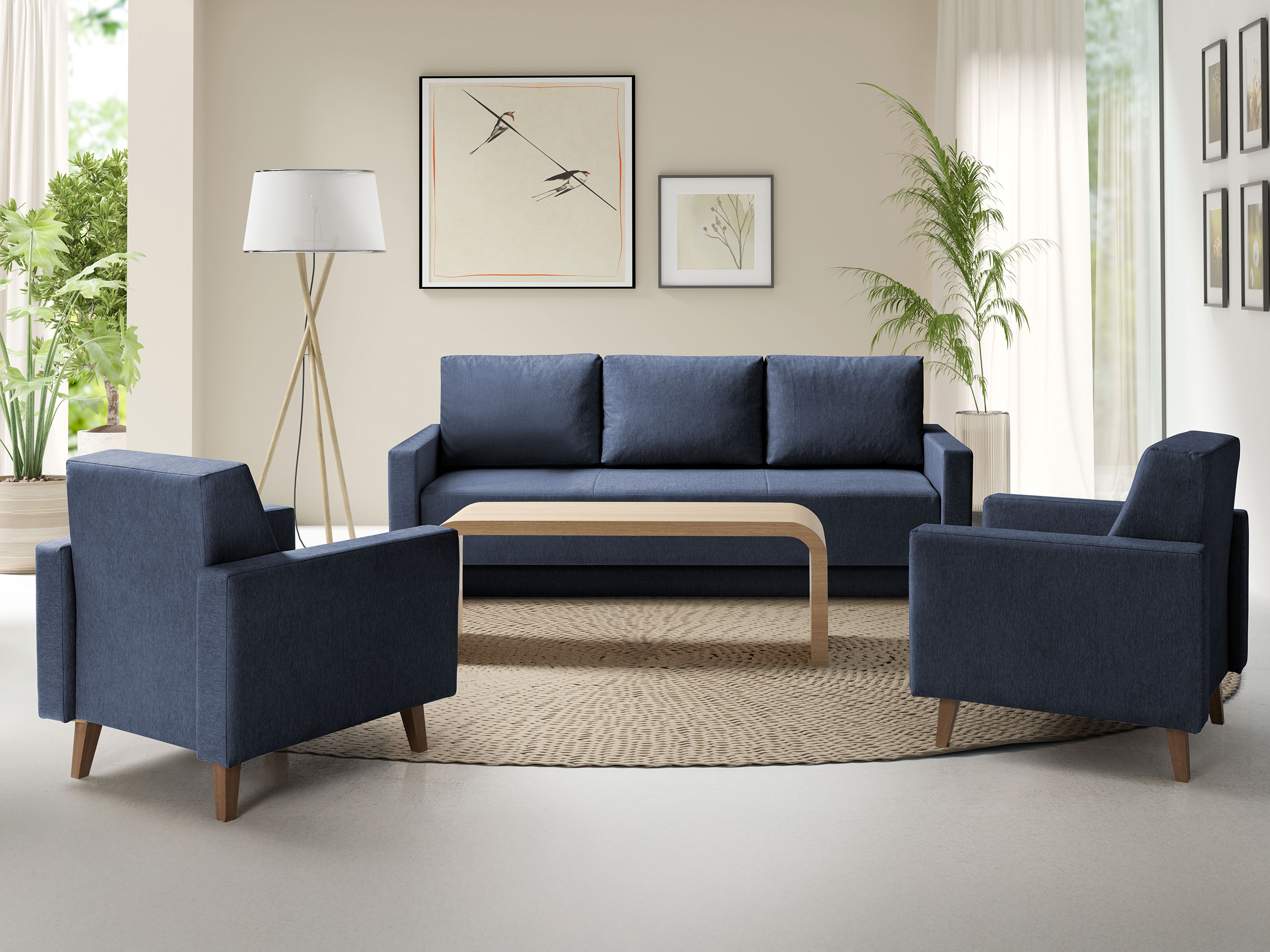 Upholstered furniture set Delbene 133 (Verita 76)