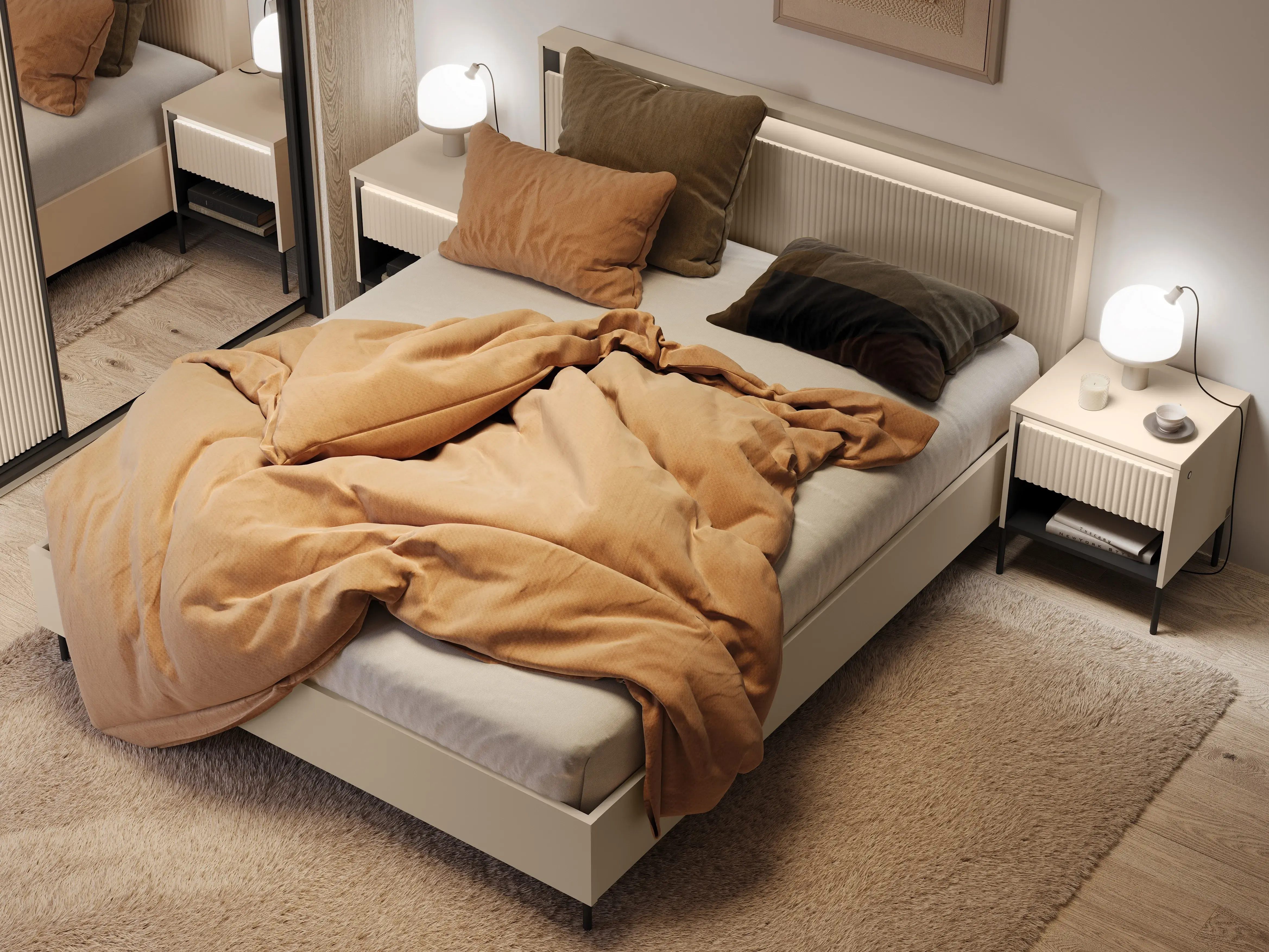 Bed Lorfera 107