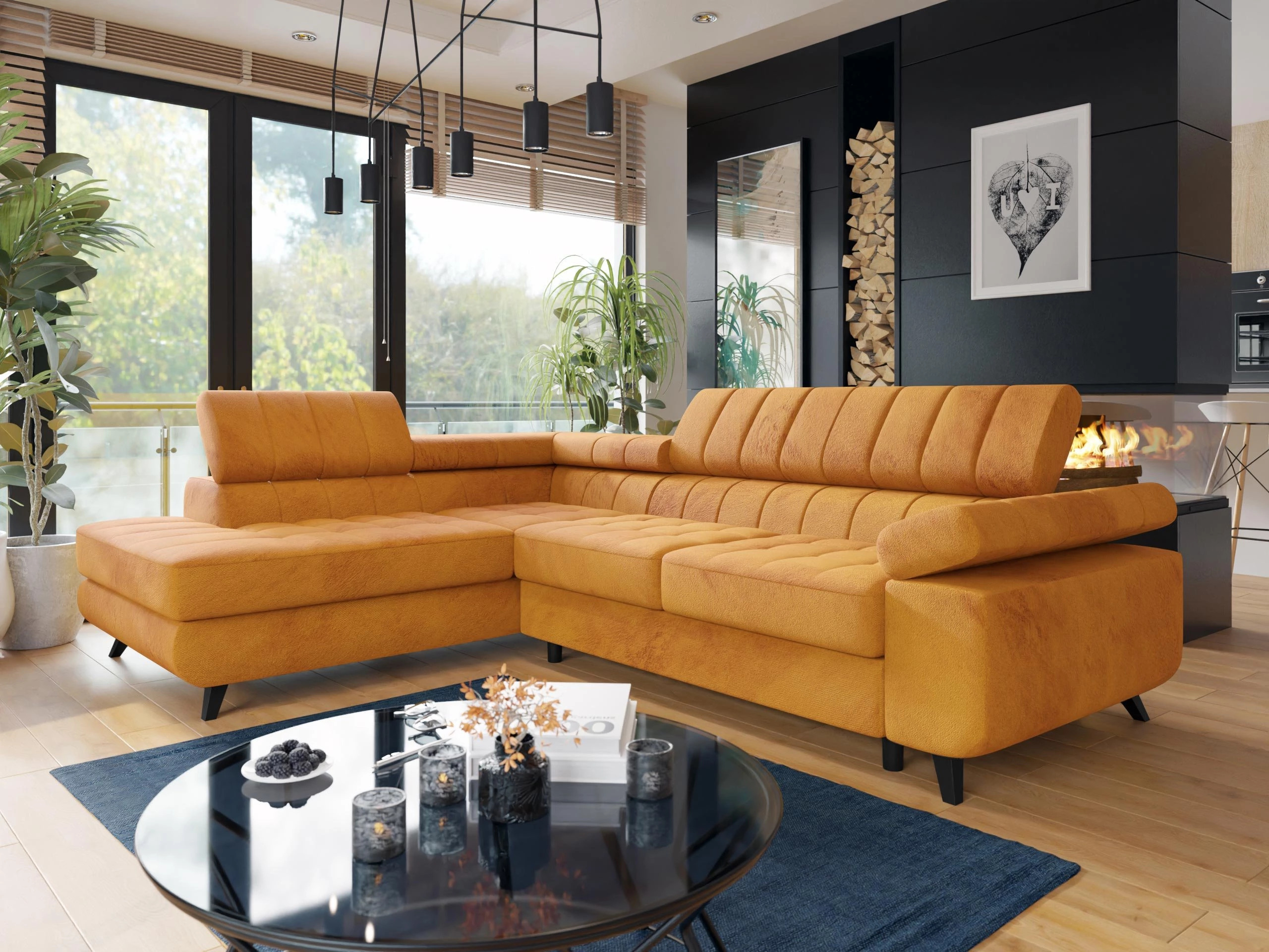 Corner sofa Comfivo Agnus (Sorriso 22)