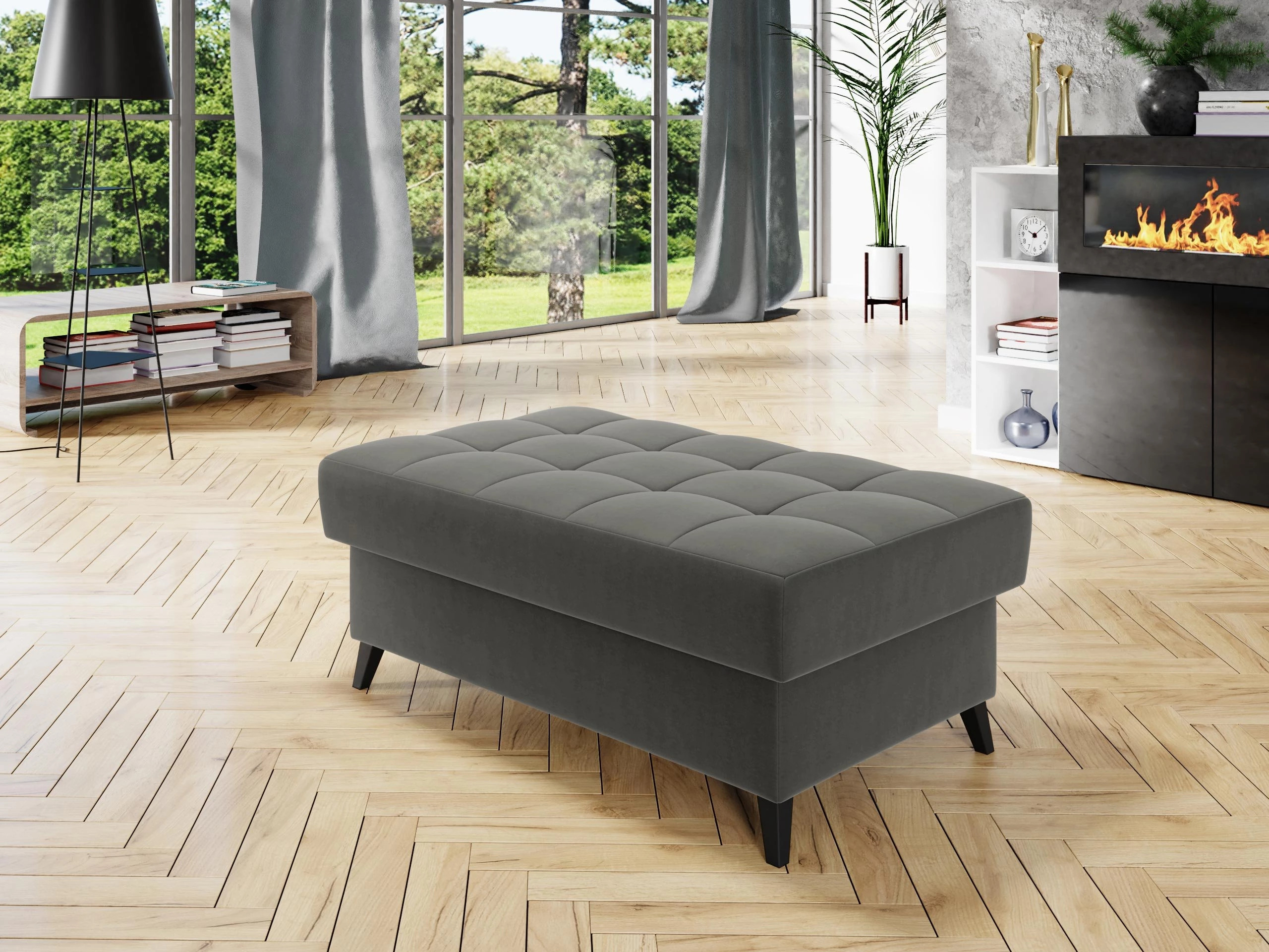 Upholstered bench Comfivo Agnus (Magic Velvet 2217)