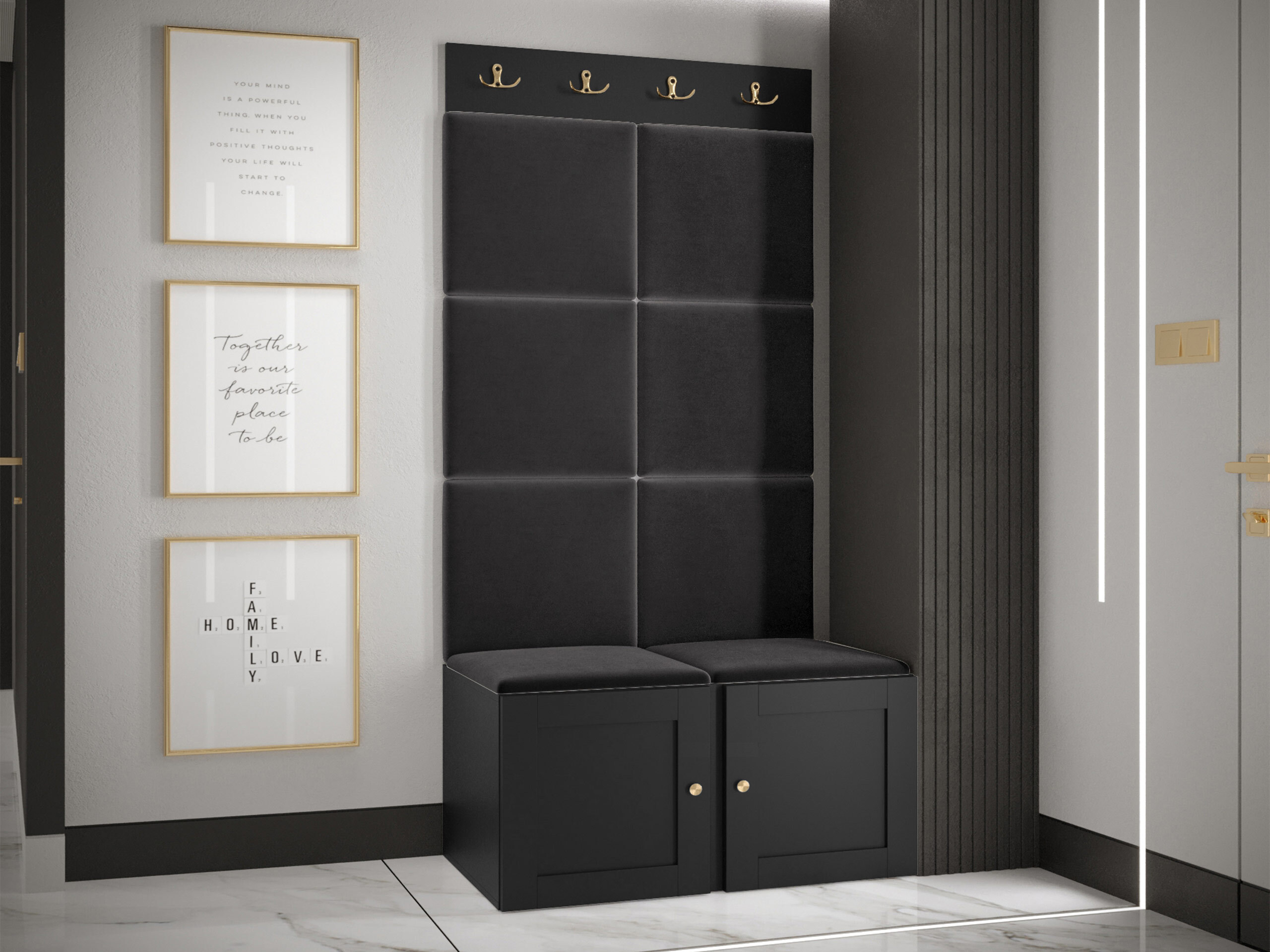 Hallway set Hartford 375 (Polo 897)