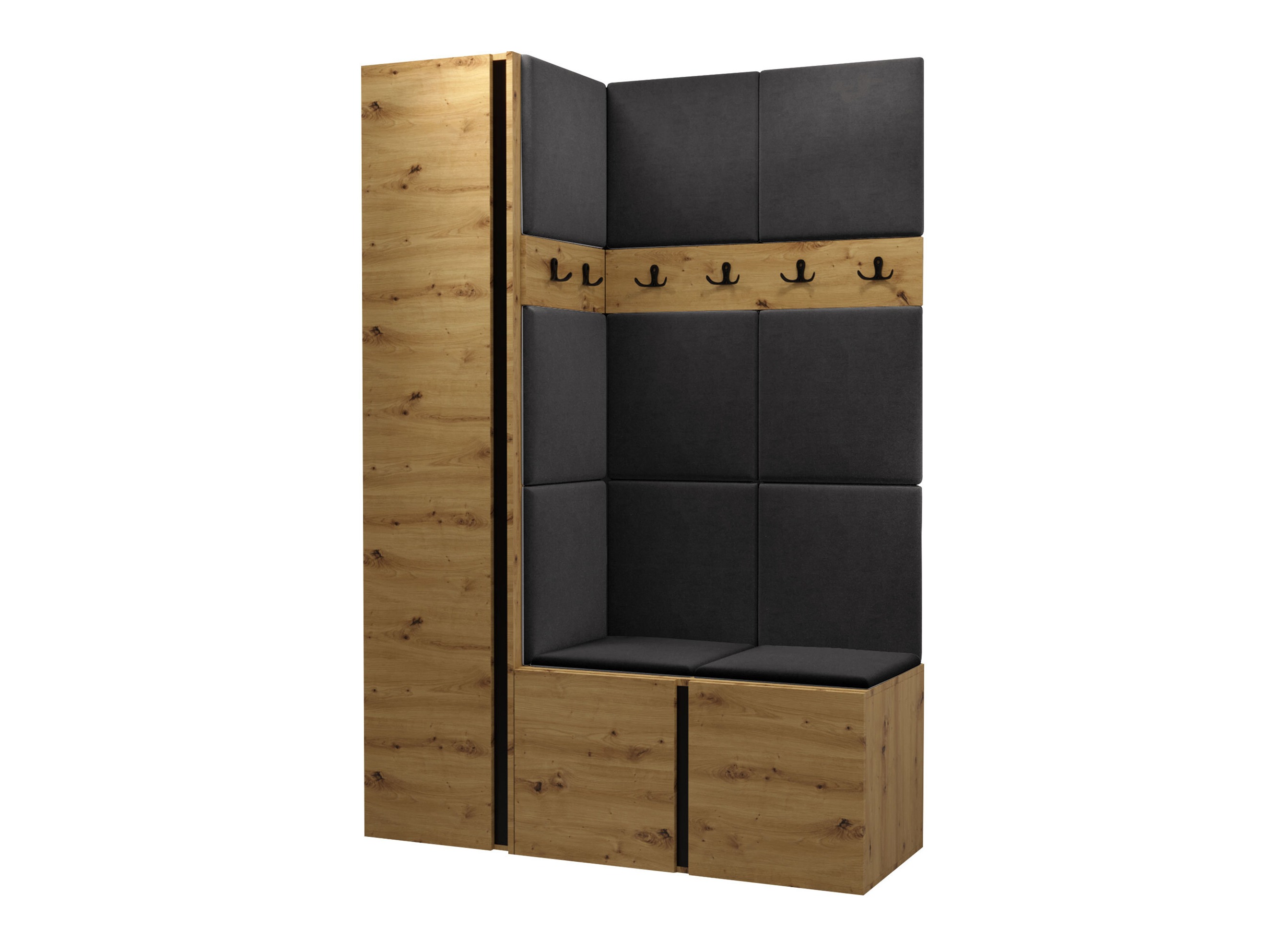 Hallway set Pinis IX (Artisan oak)