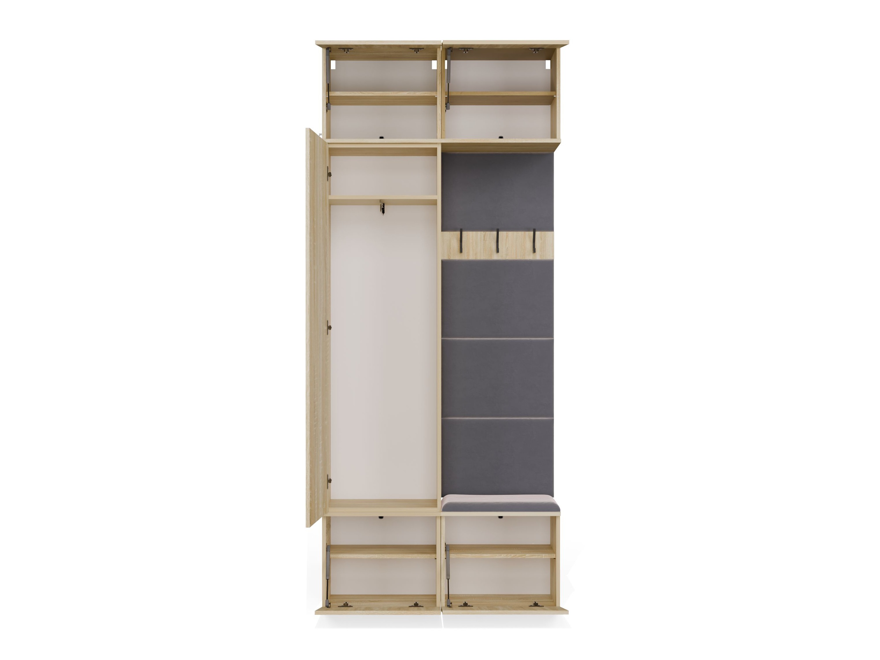 Hallway set Domtori 100 (Sonoma oak)