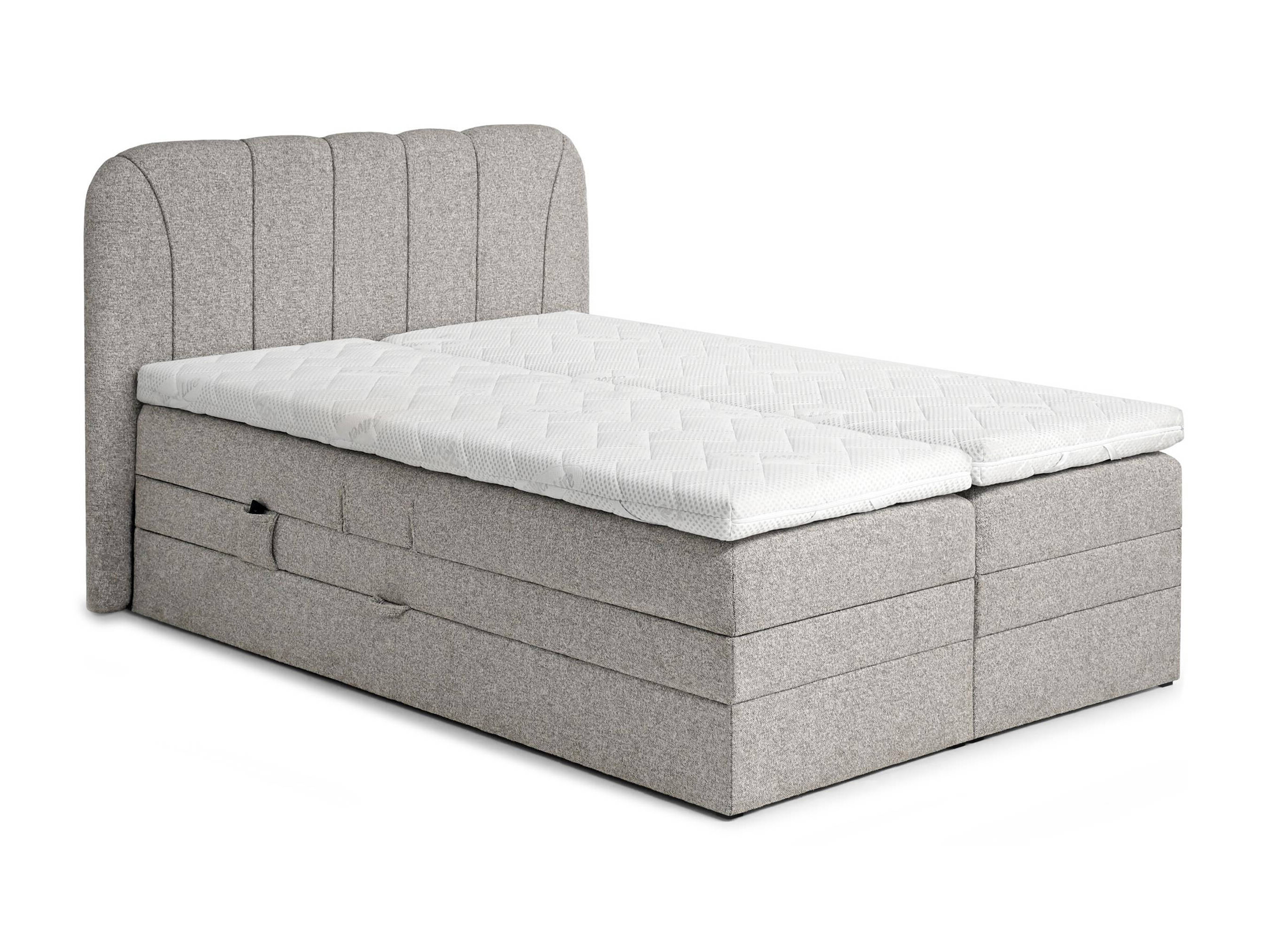 Continental bed Norman 127 (Allegro toffee)