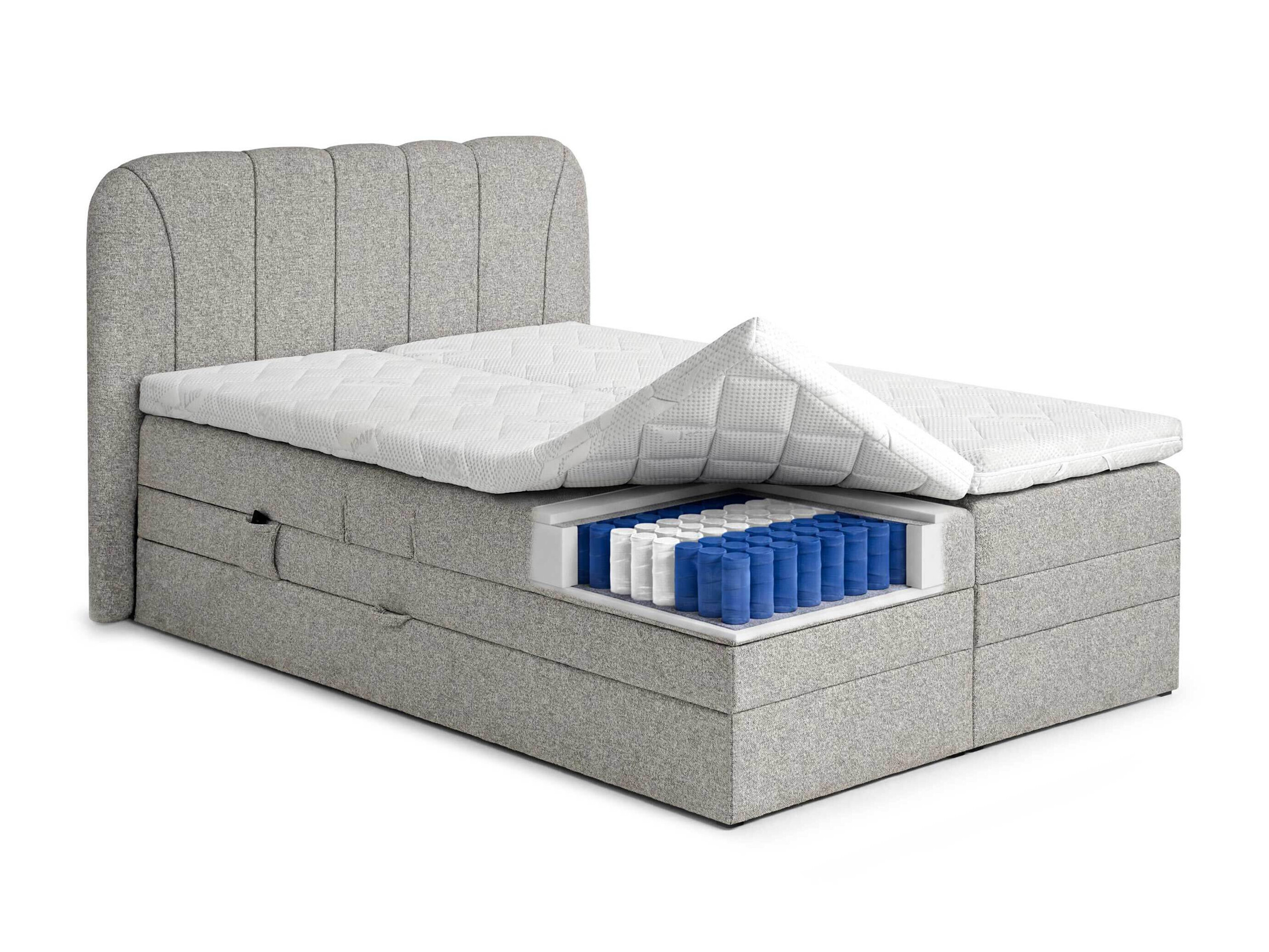Continental bed Norman 127 (Allegro toffee)