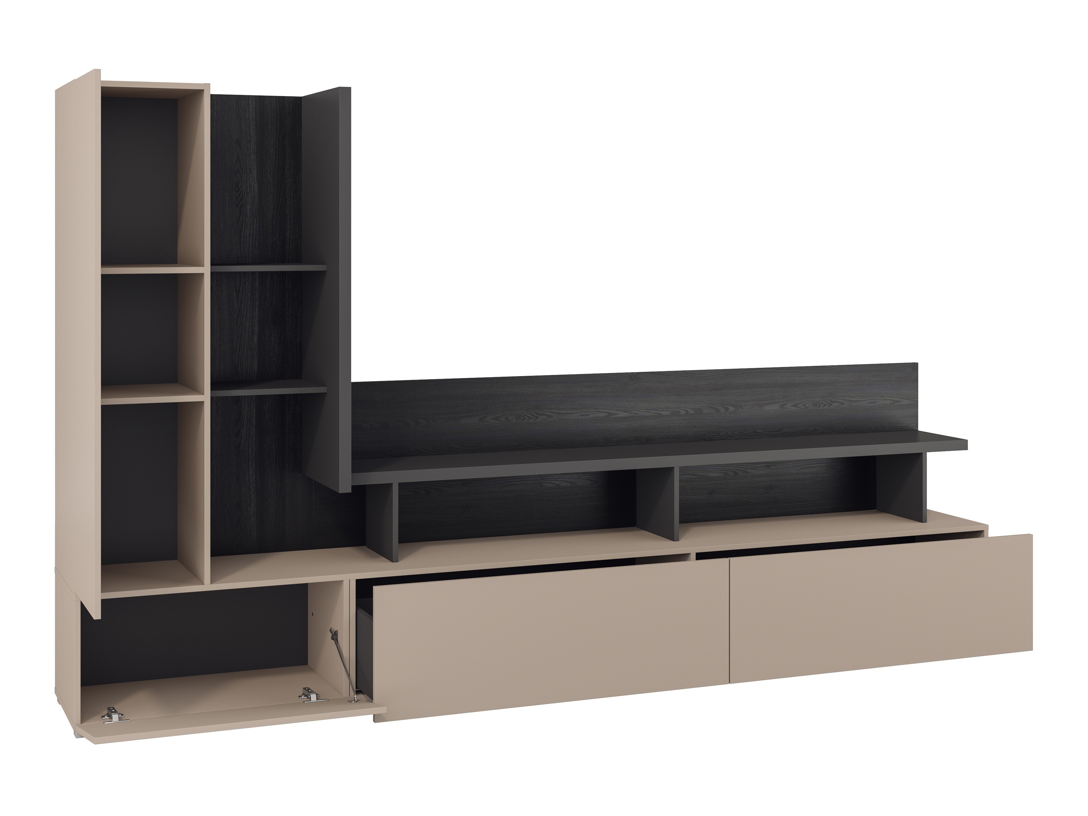Living room set Virvele 101 (Congo + Anthracite)