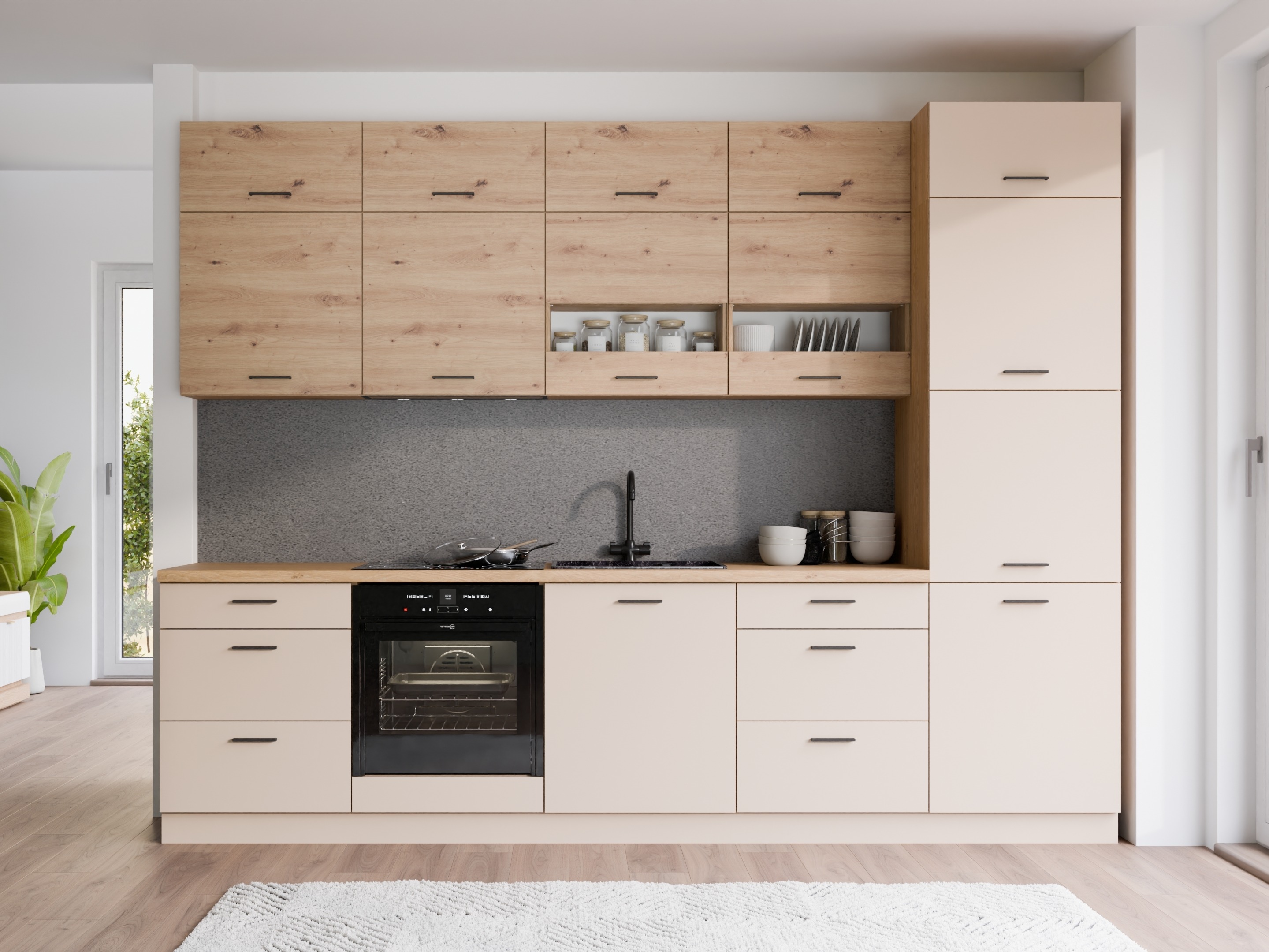 Modular kitchen set Ati Cashmere Artisan 100