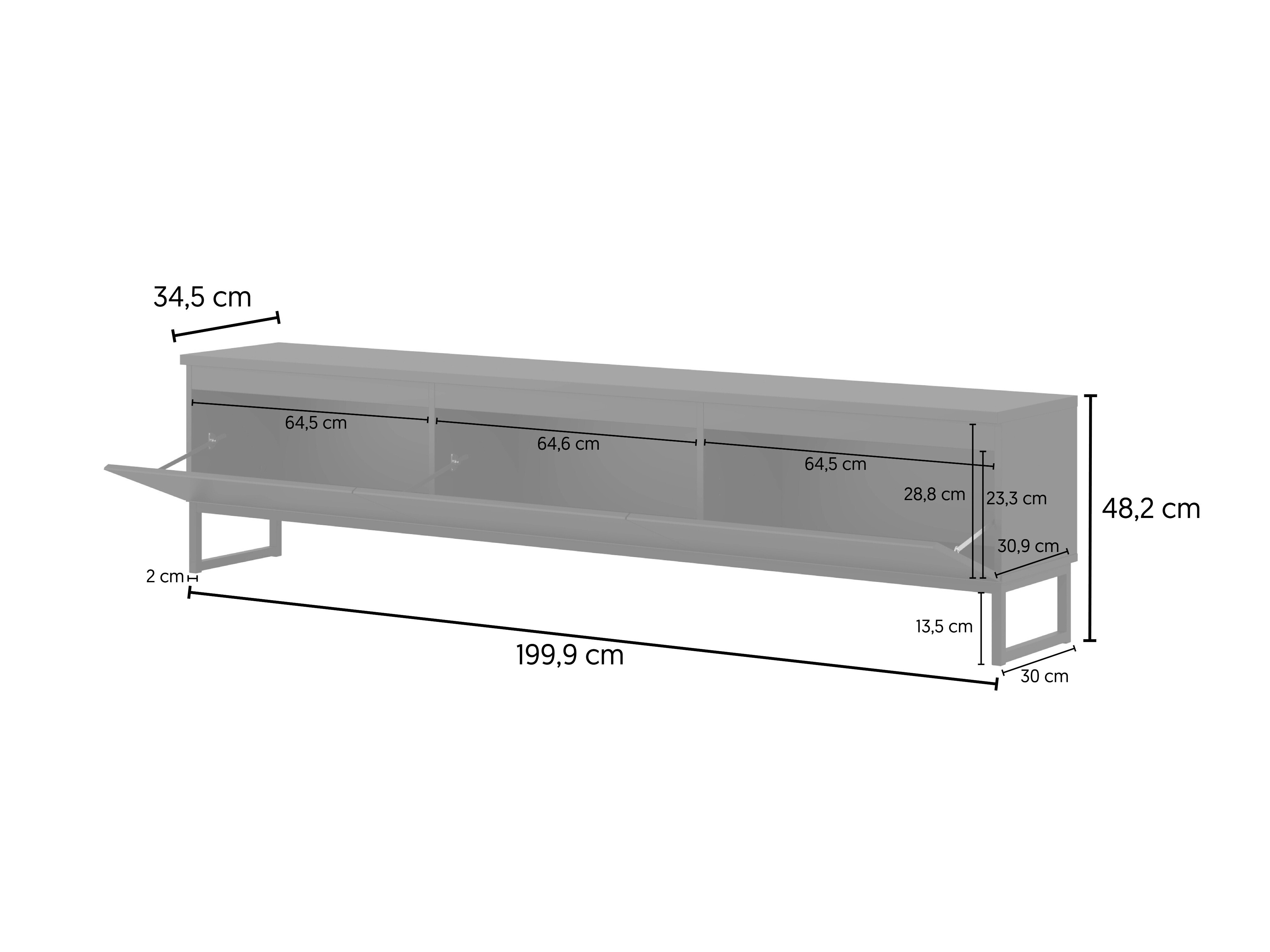 Living room set Velsora 106 (Black)