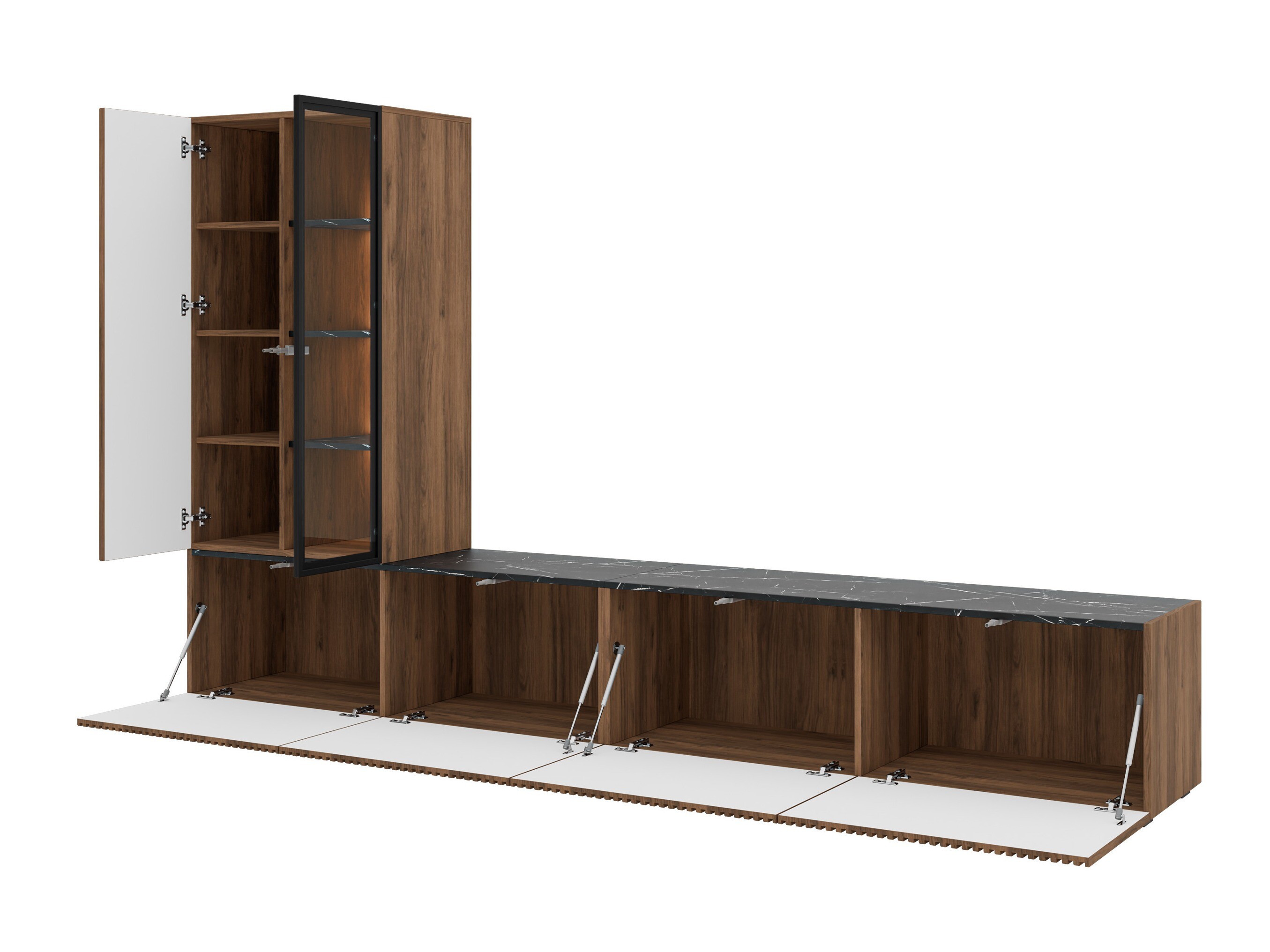 Living room set Comfivo Tutelar (Cashmere + Light Travertine)