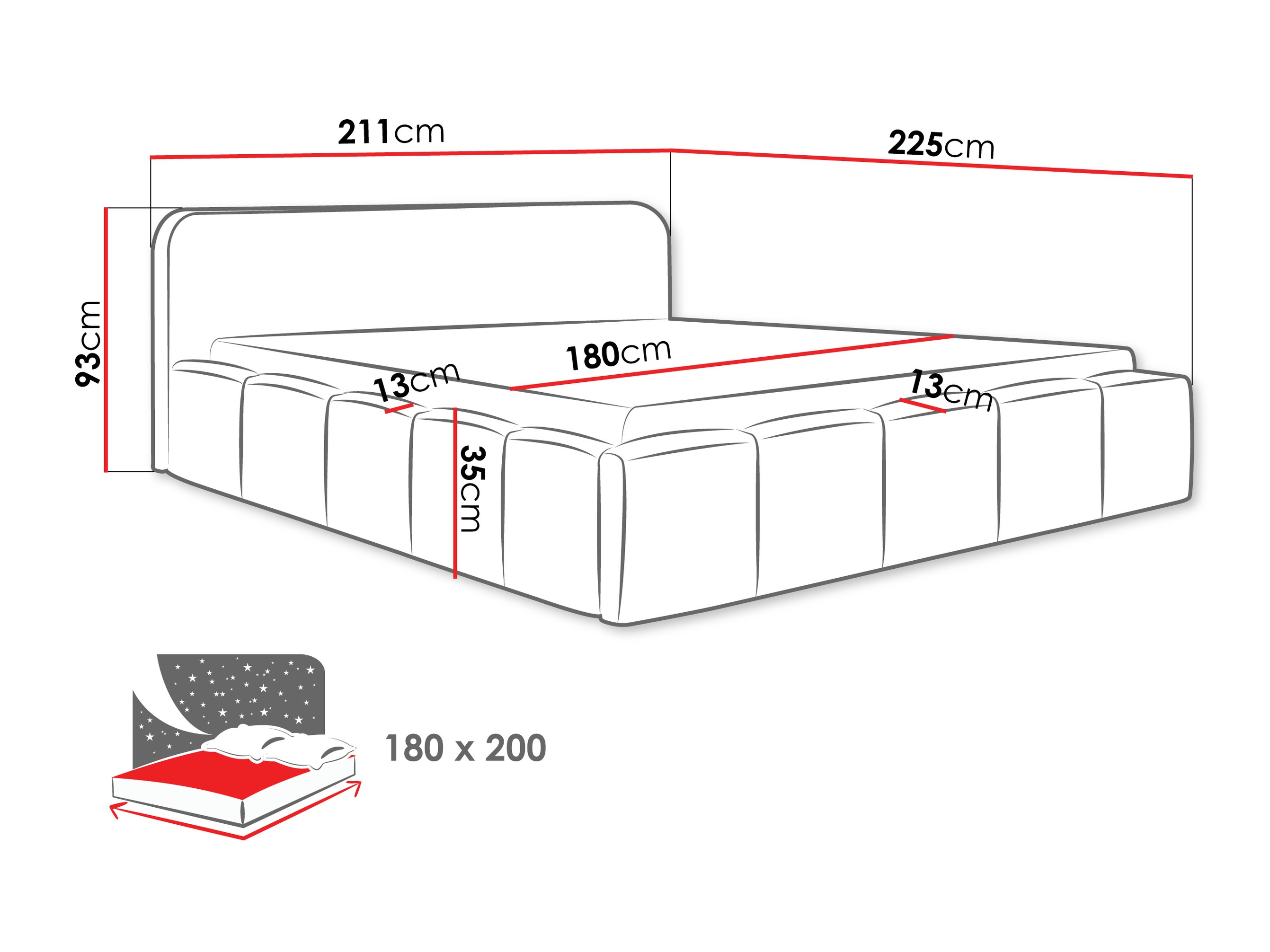 Bed TrendyNest Orata (Lambi 03)