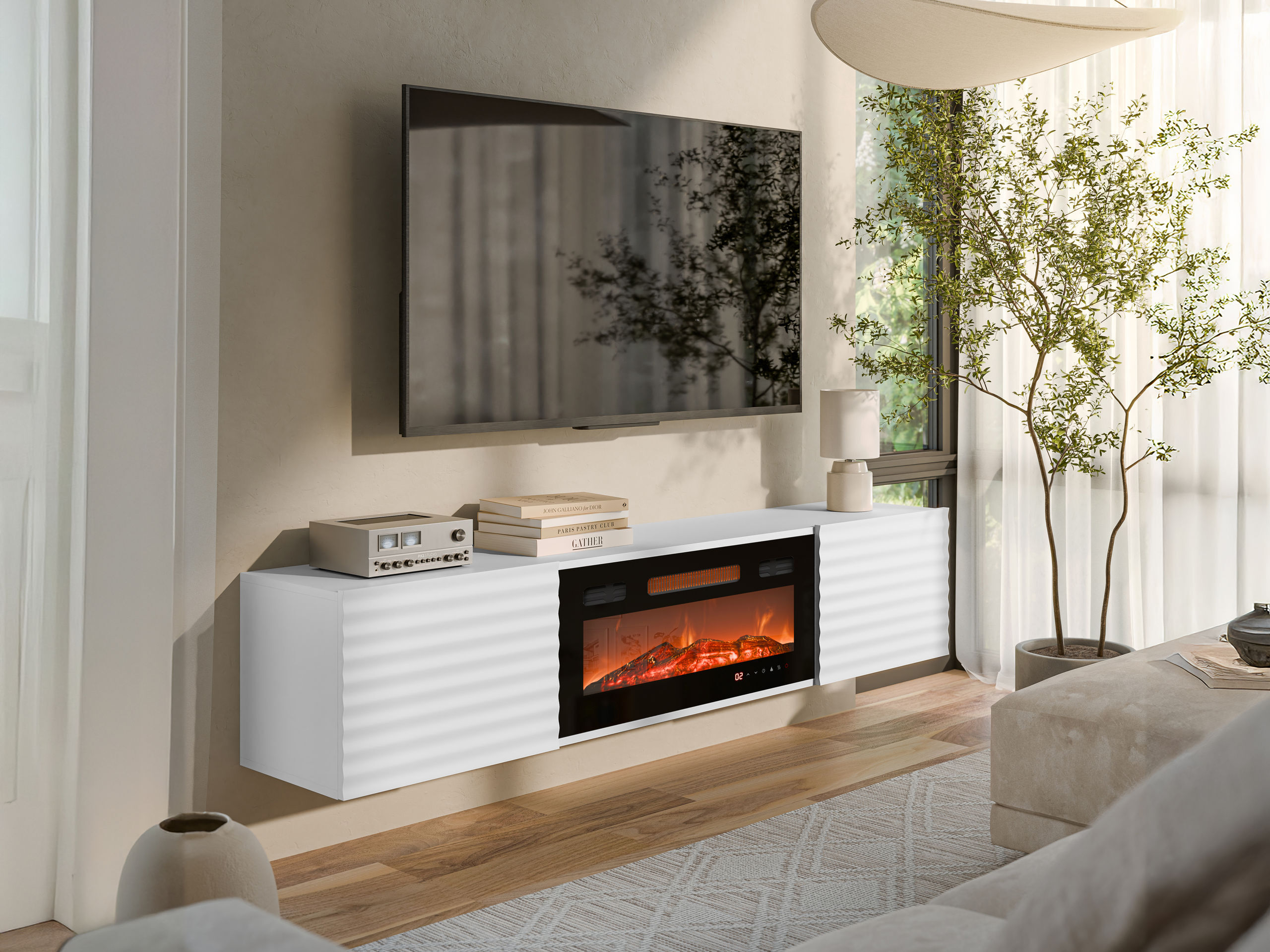 TV stand Charlotte 206 (White)