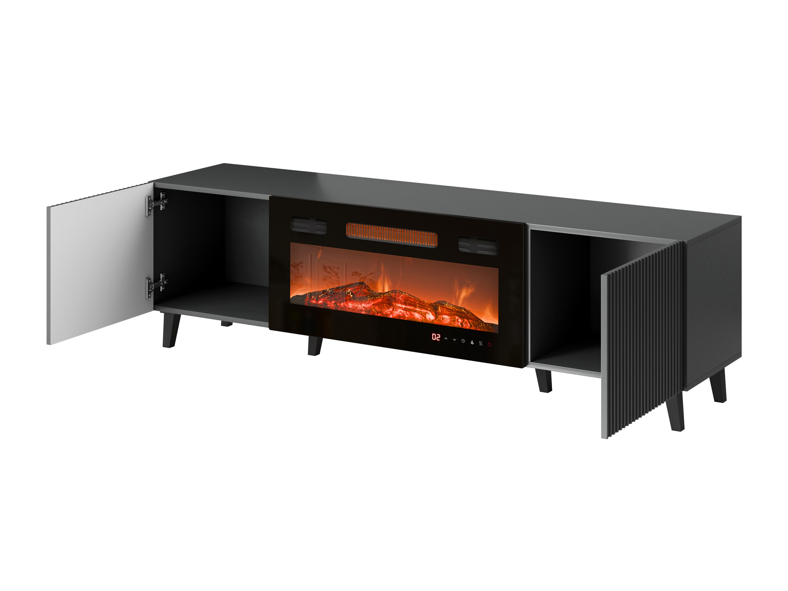 TV stand Comes II (Anthracite)