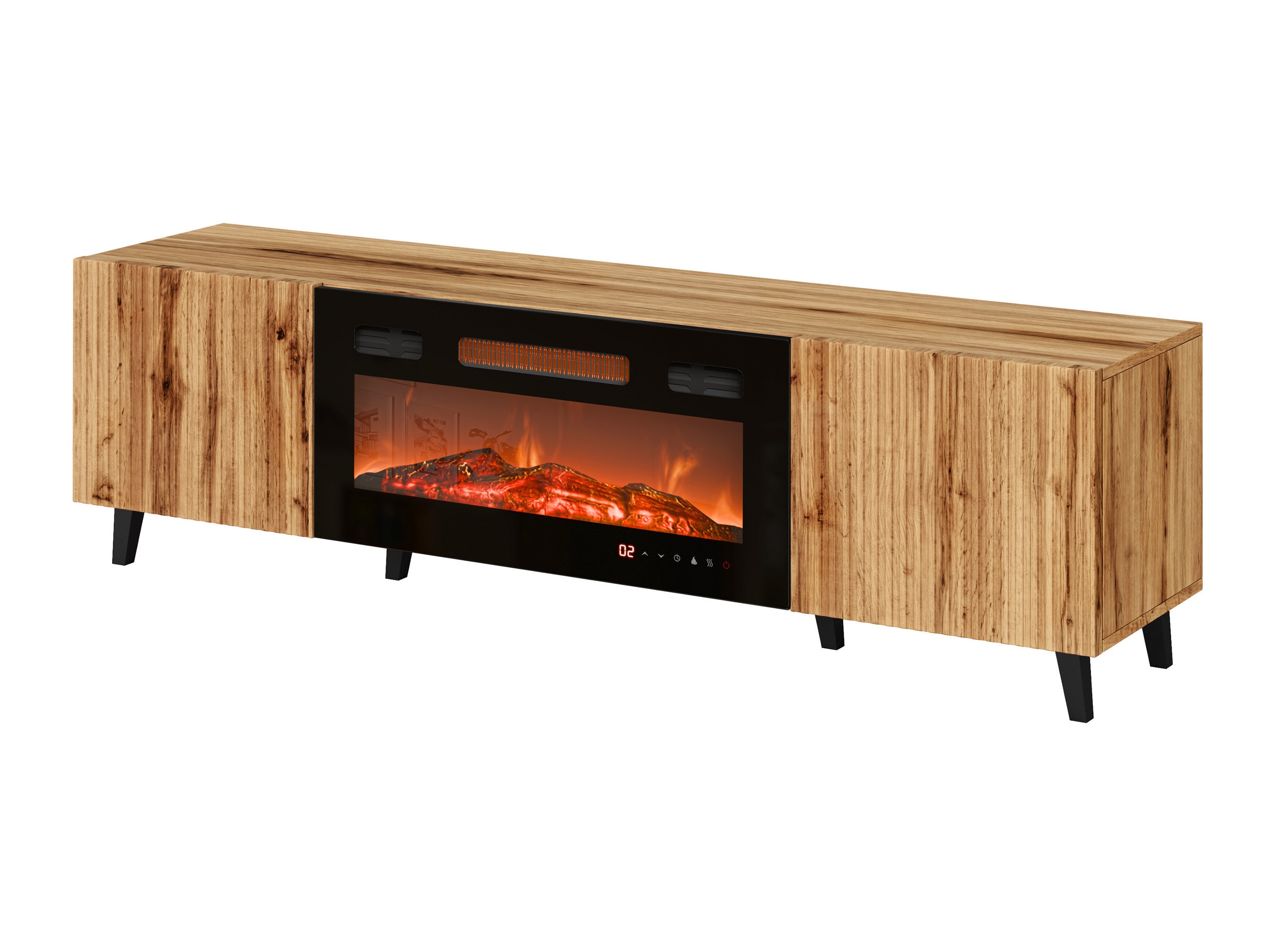 TV stand Comes II (Wotan Oak)