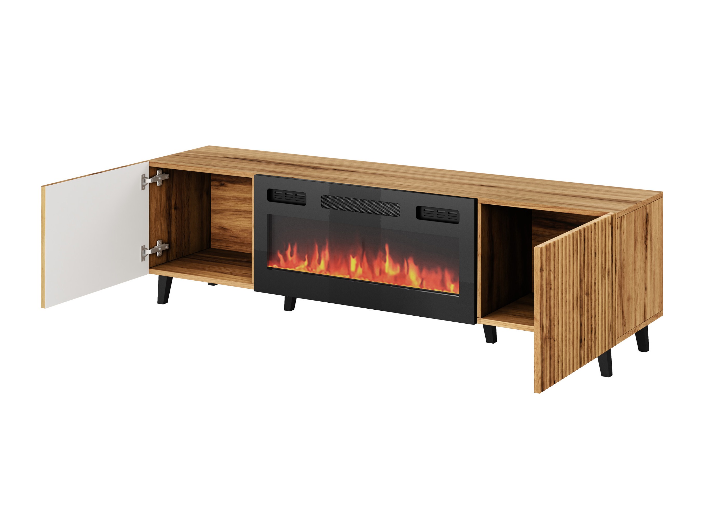 TV stand Comes II (Wotan Oak)