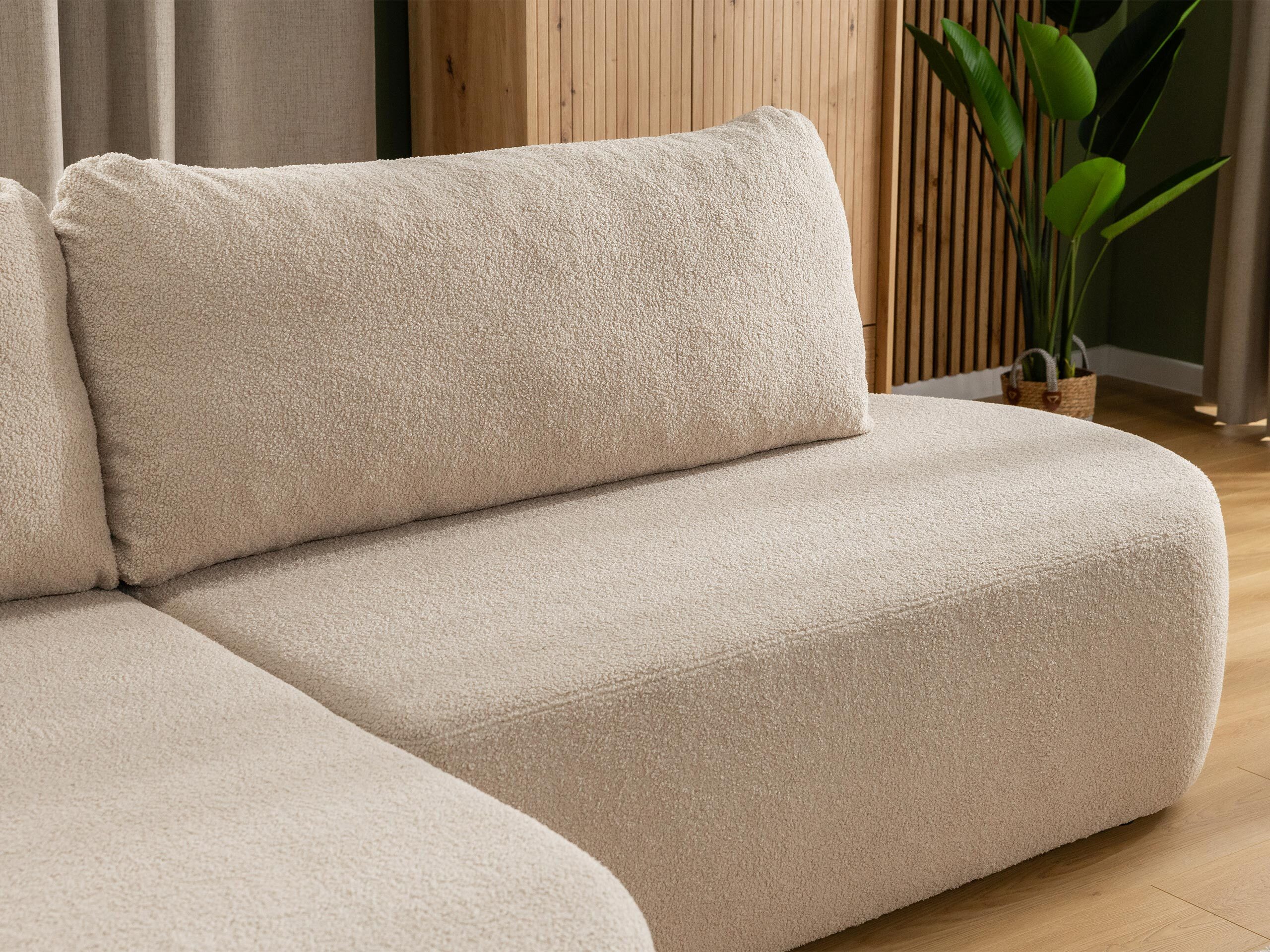 Corner sofa Comfivo Popis I (Coral 45)