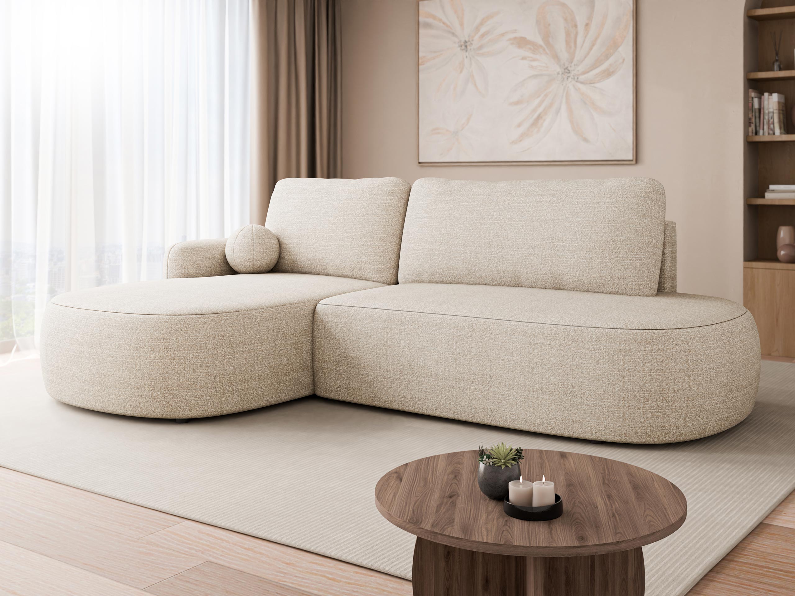 Corner sofa Comfivo Popis I (Taro 01)