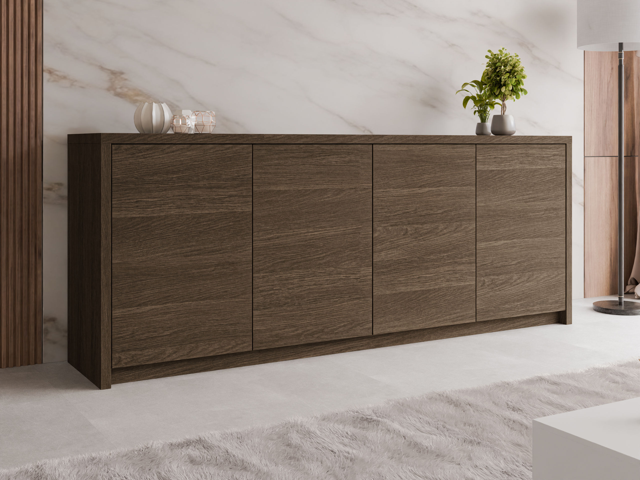 Sideboard Lectio I (Dark oak)