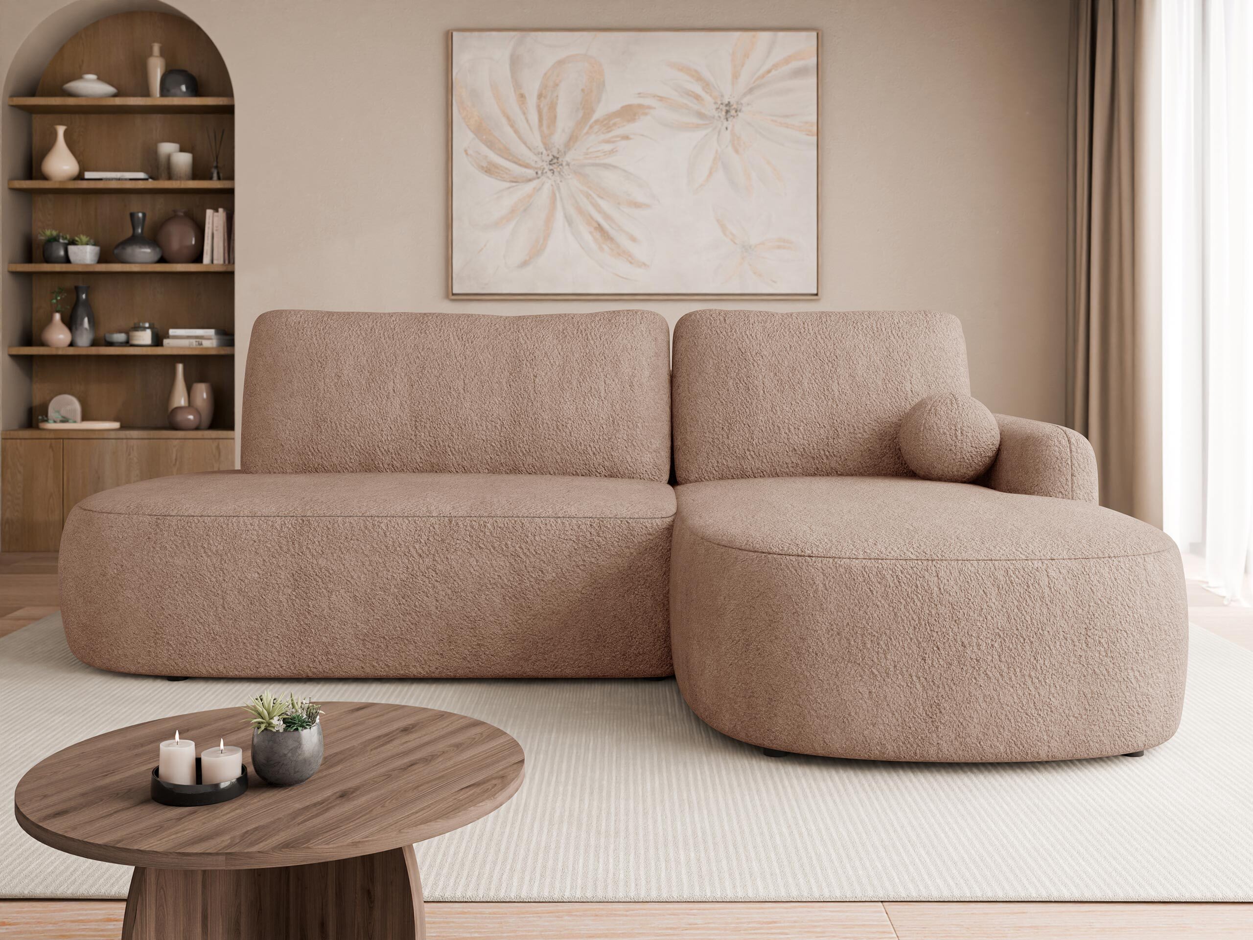 Corner sofa Comfivo Popis I (Coral 45)