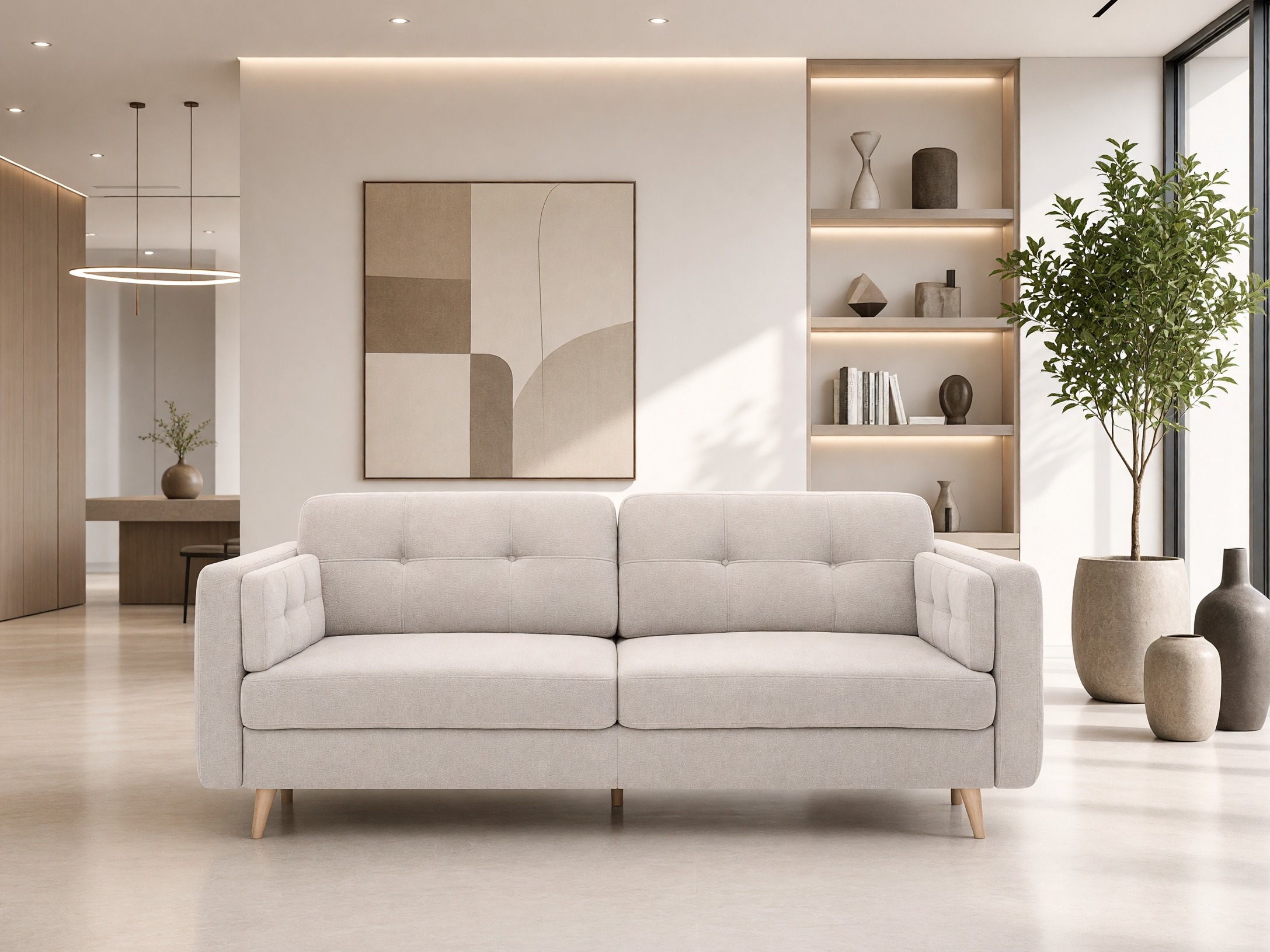 Sofa bed Boston 765 (Lotus Sand)