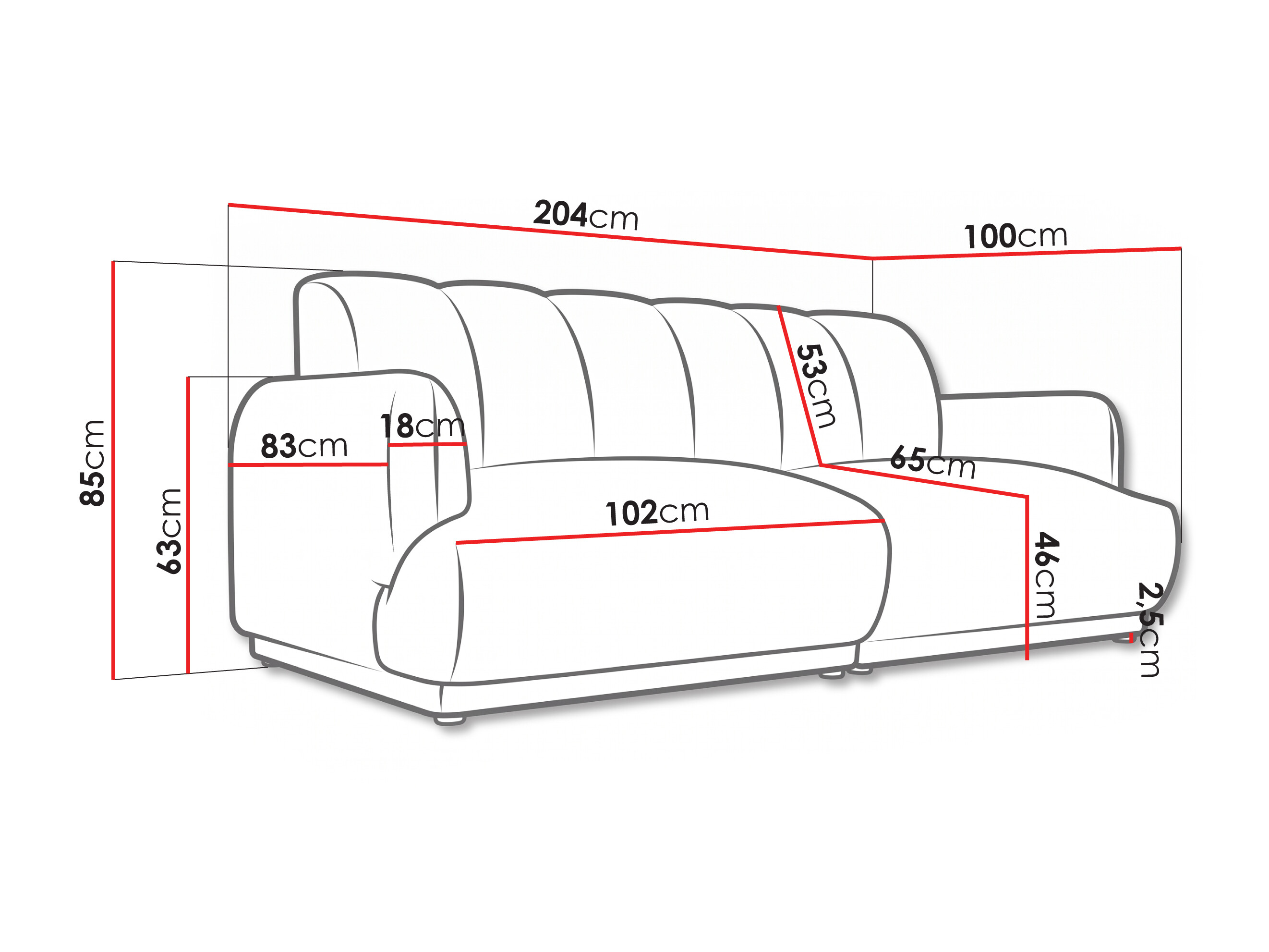 Sofa Lufkin 143 (Gerra 65)
