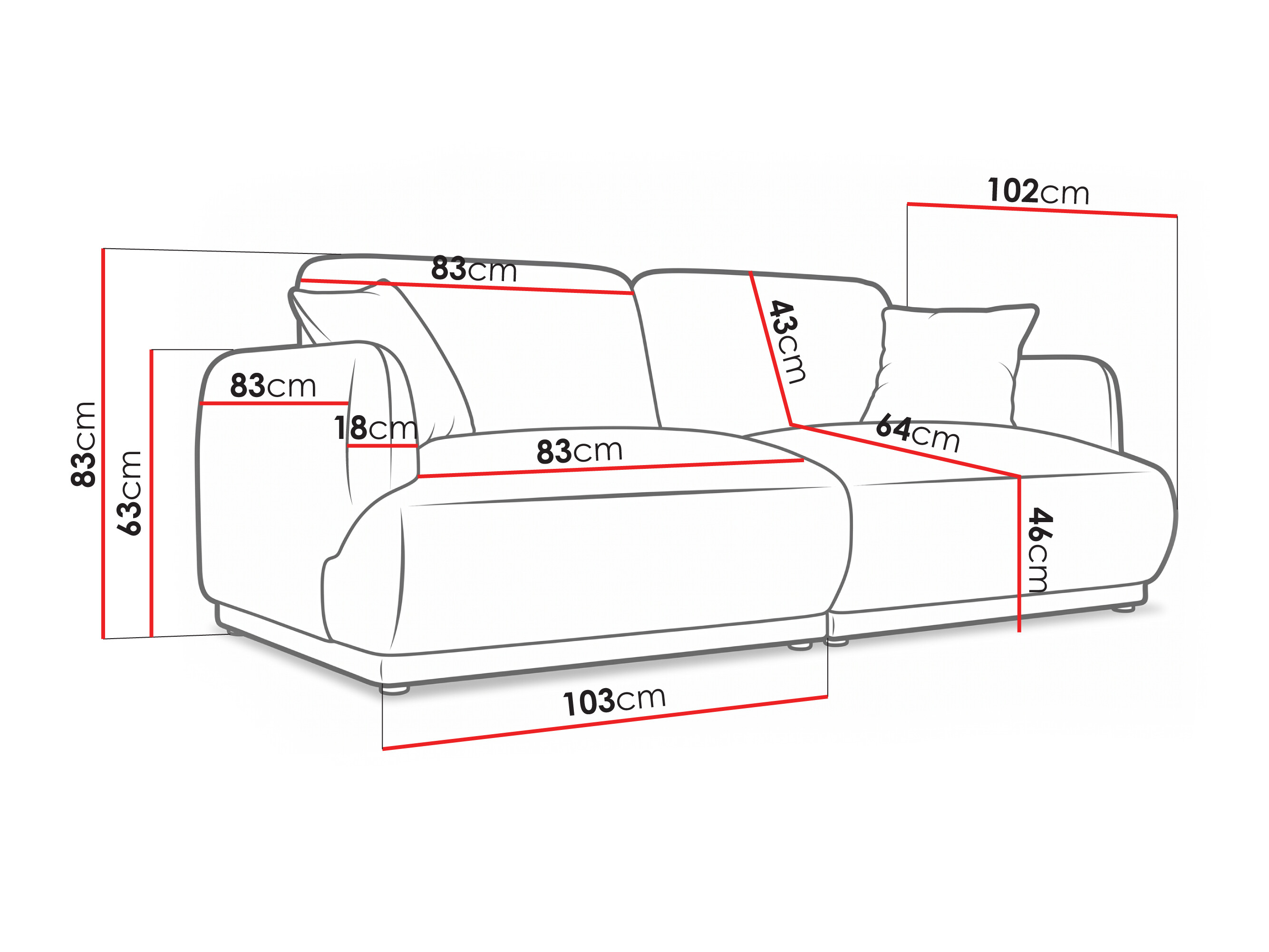 Sofa Cavfeni 101 (Lincoln 03)