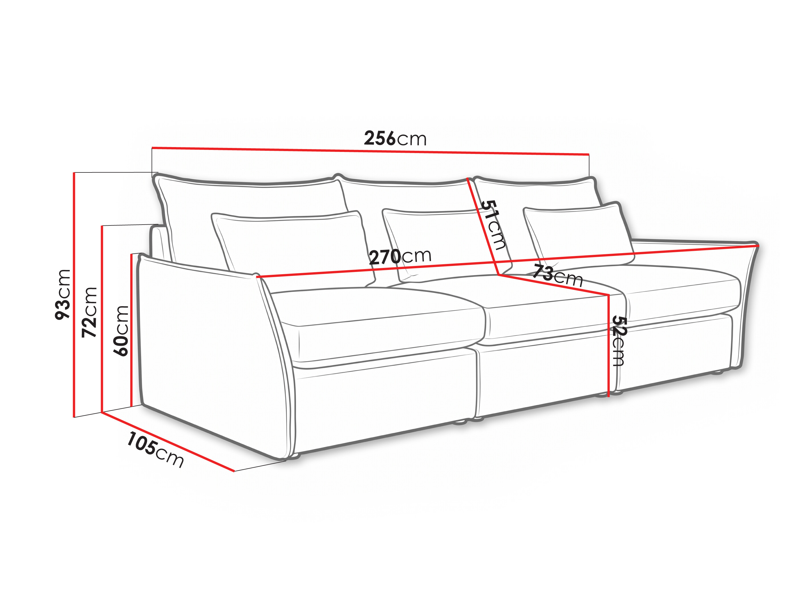 Sofa Fersali 102 (Lincoln 86)