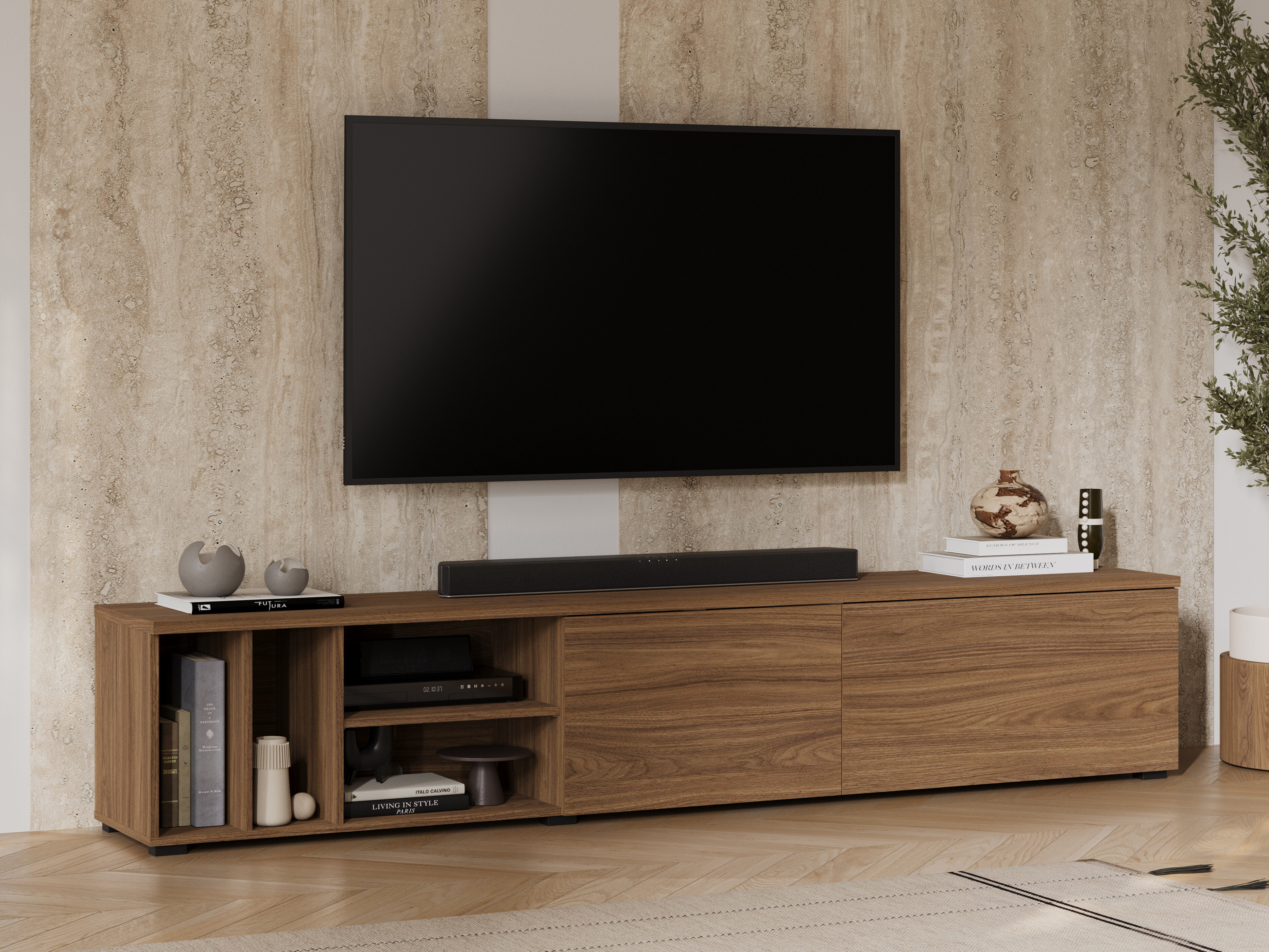 TV stand Austin 397 (Walnut)