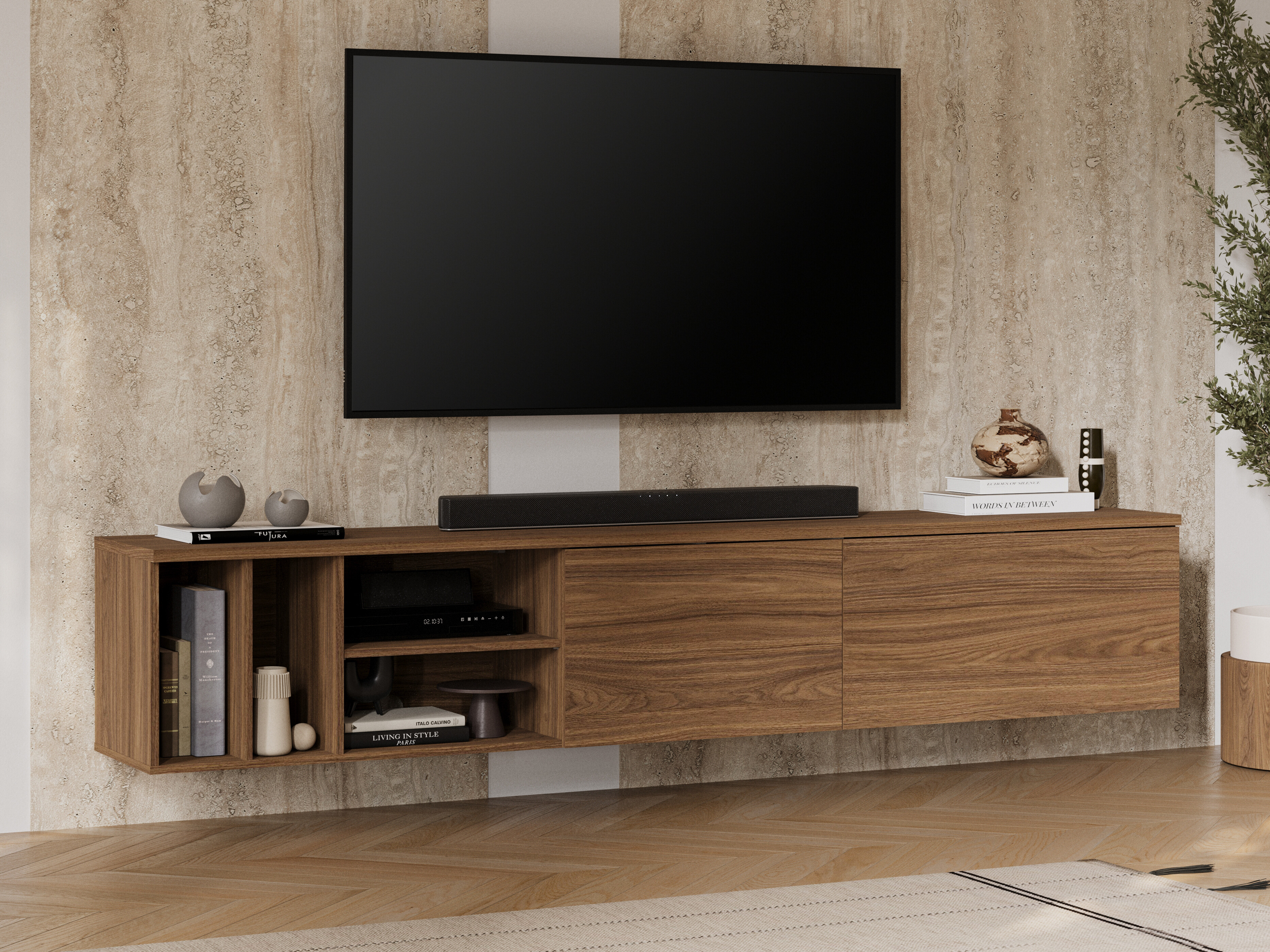 TV stand Austin 397 (Walnut)