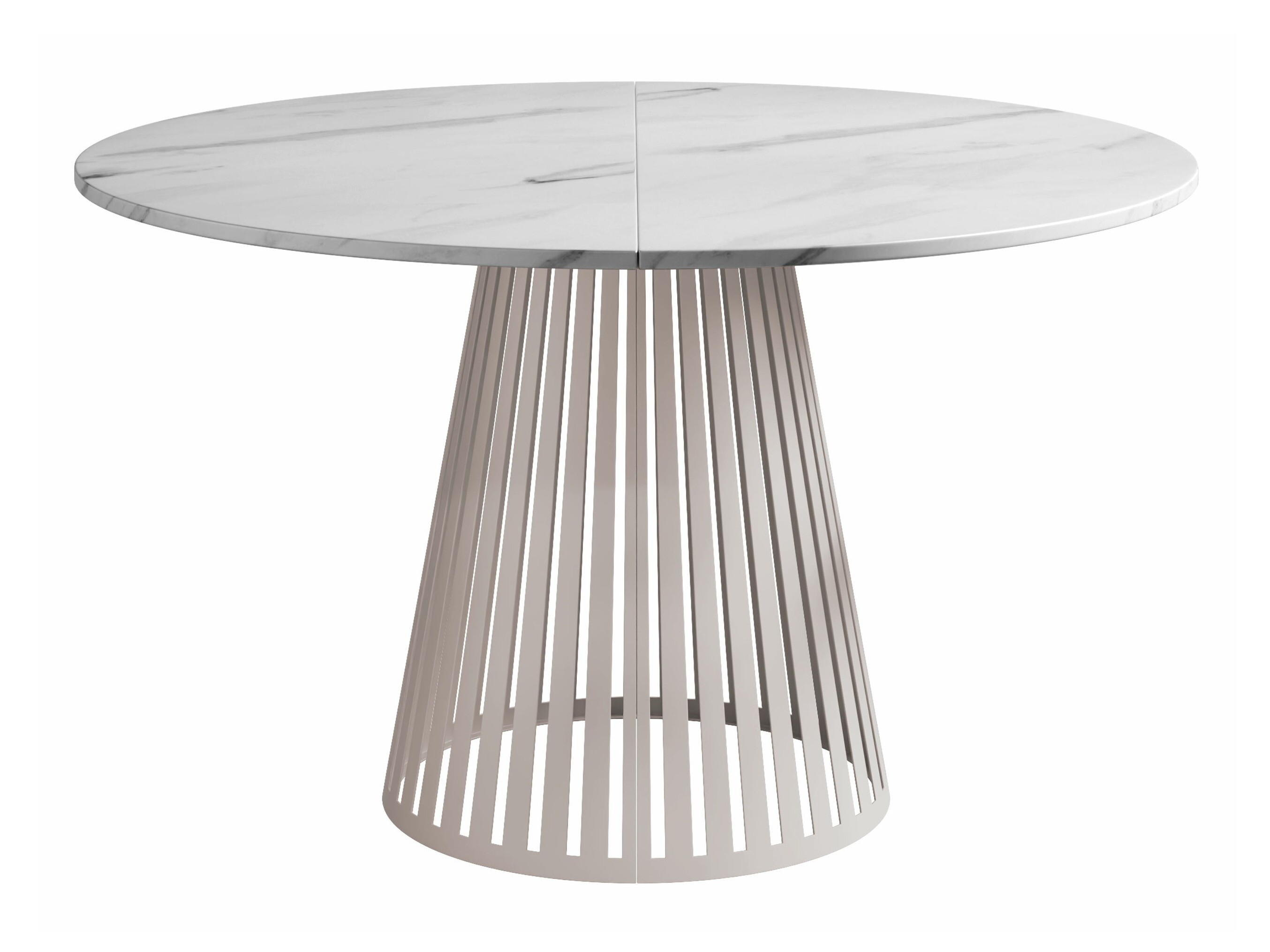 Table Prudentia (White marble + Cashmere)