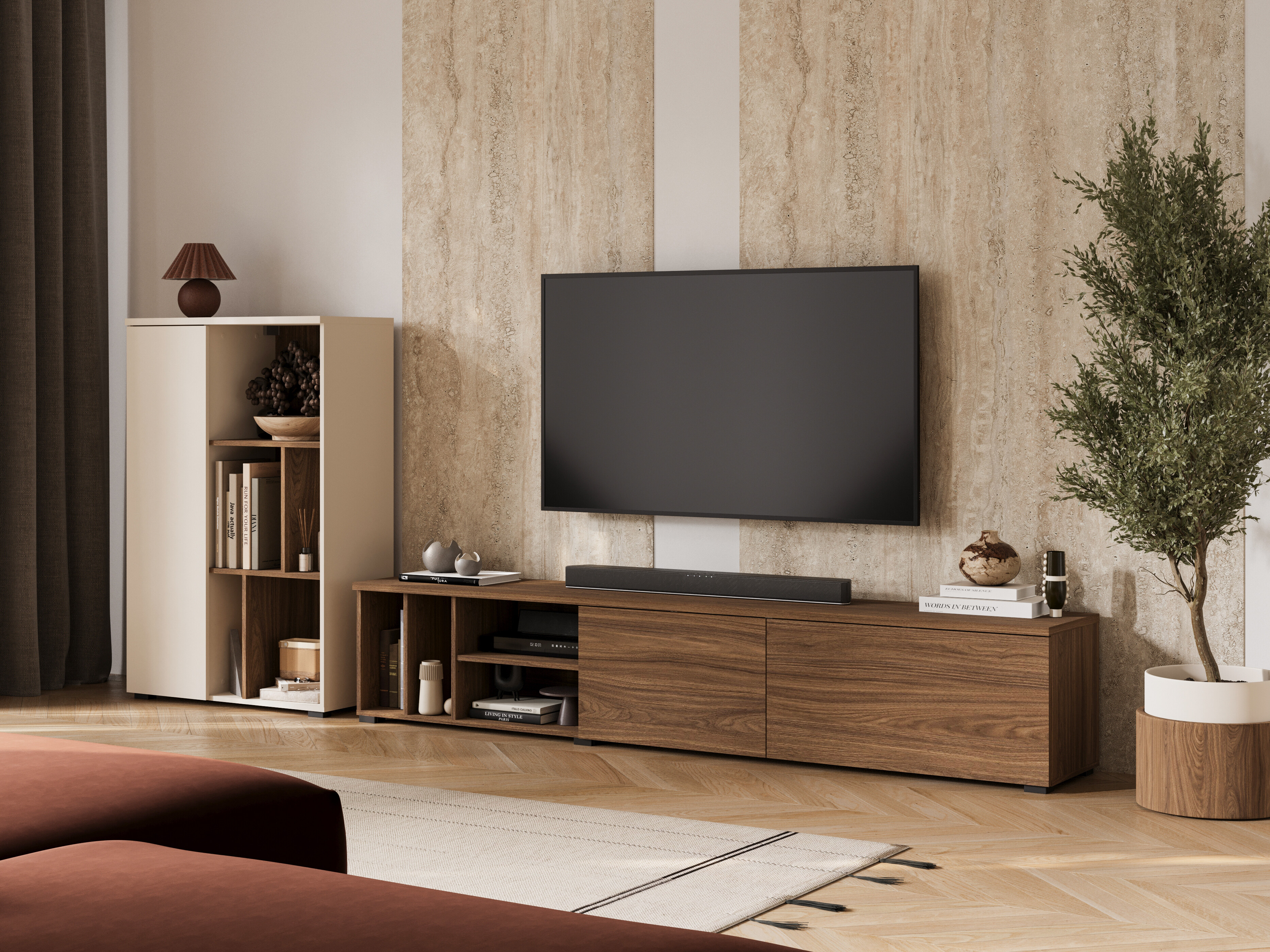 TV stand Austin 397 (Walnut)
