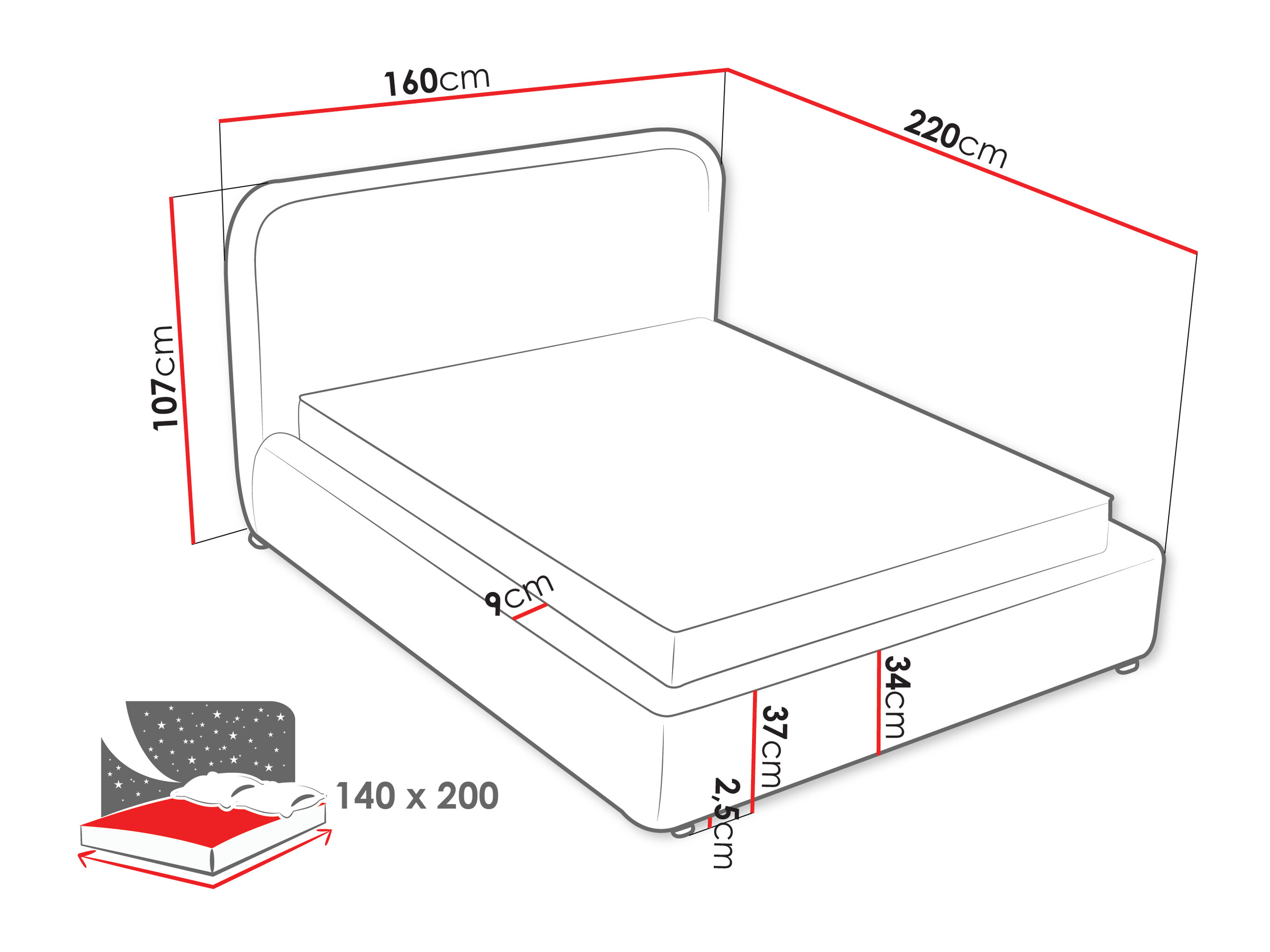 Bed Portage 114 (Mika 03)