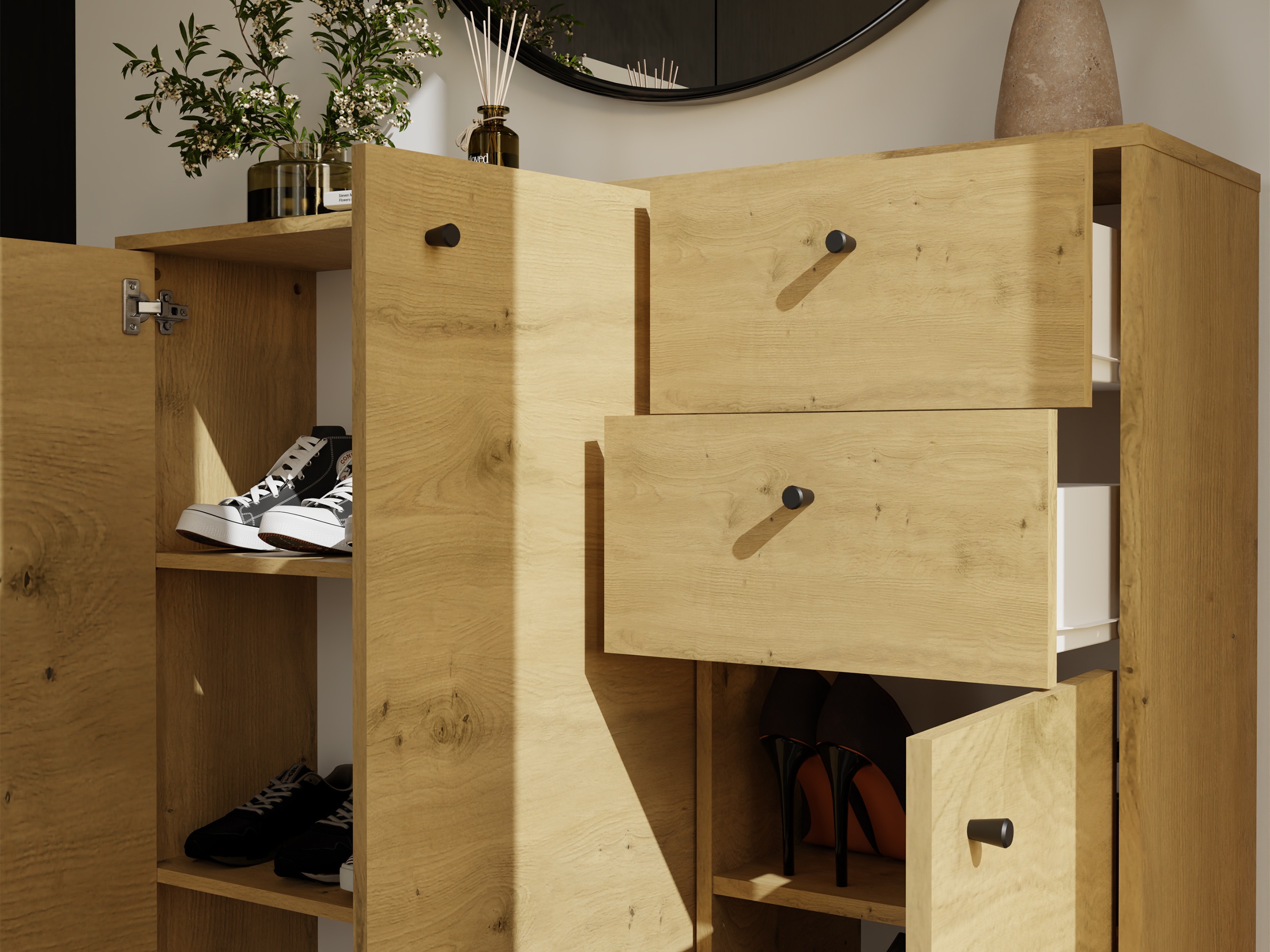 Chest of drawers Mandeville 407 (Artisan oak)