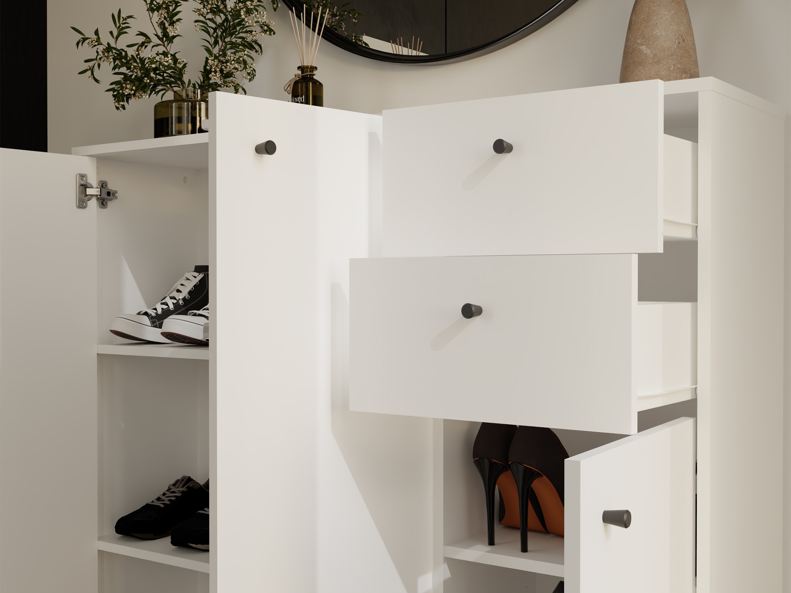 Chest of drawers Mandeville 407 (White)