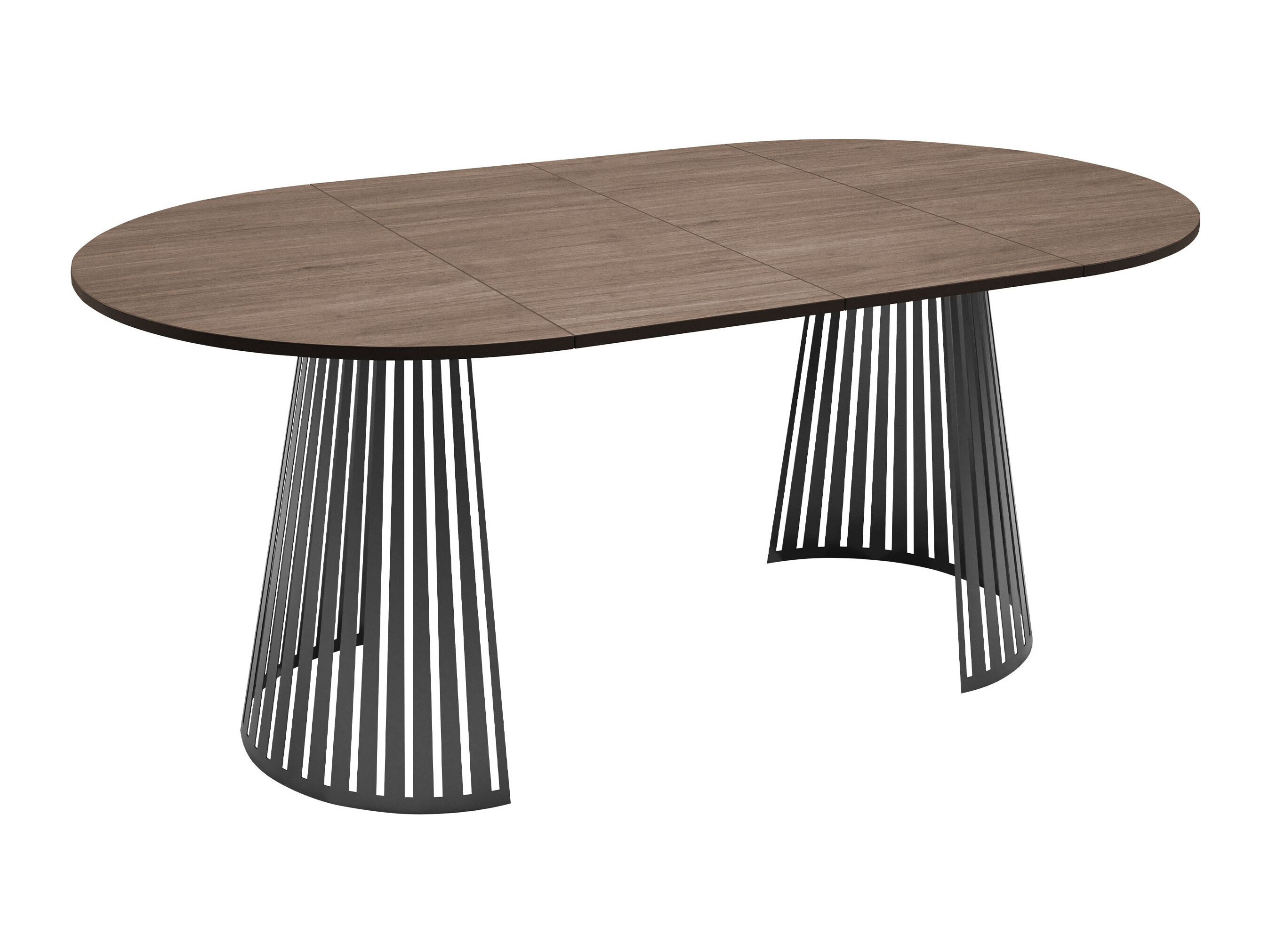 Table Prudentia II (Light travertine + Brown)
