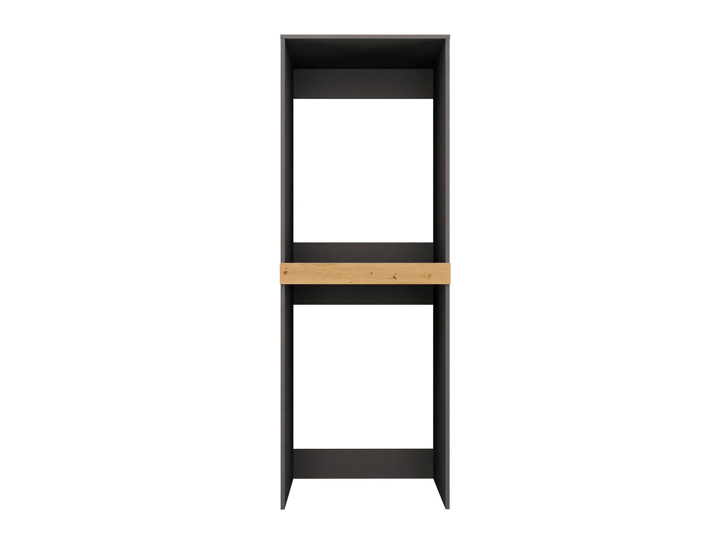 Bathroom shelf Balelbo 108 (Anthracite + Artisan oak)