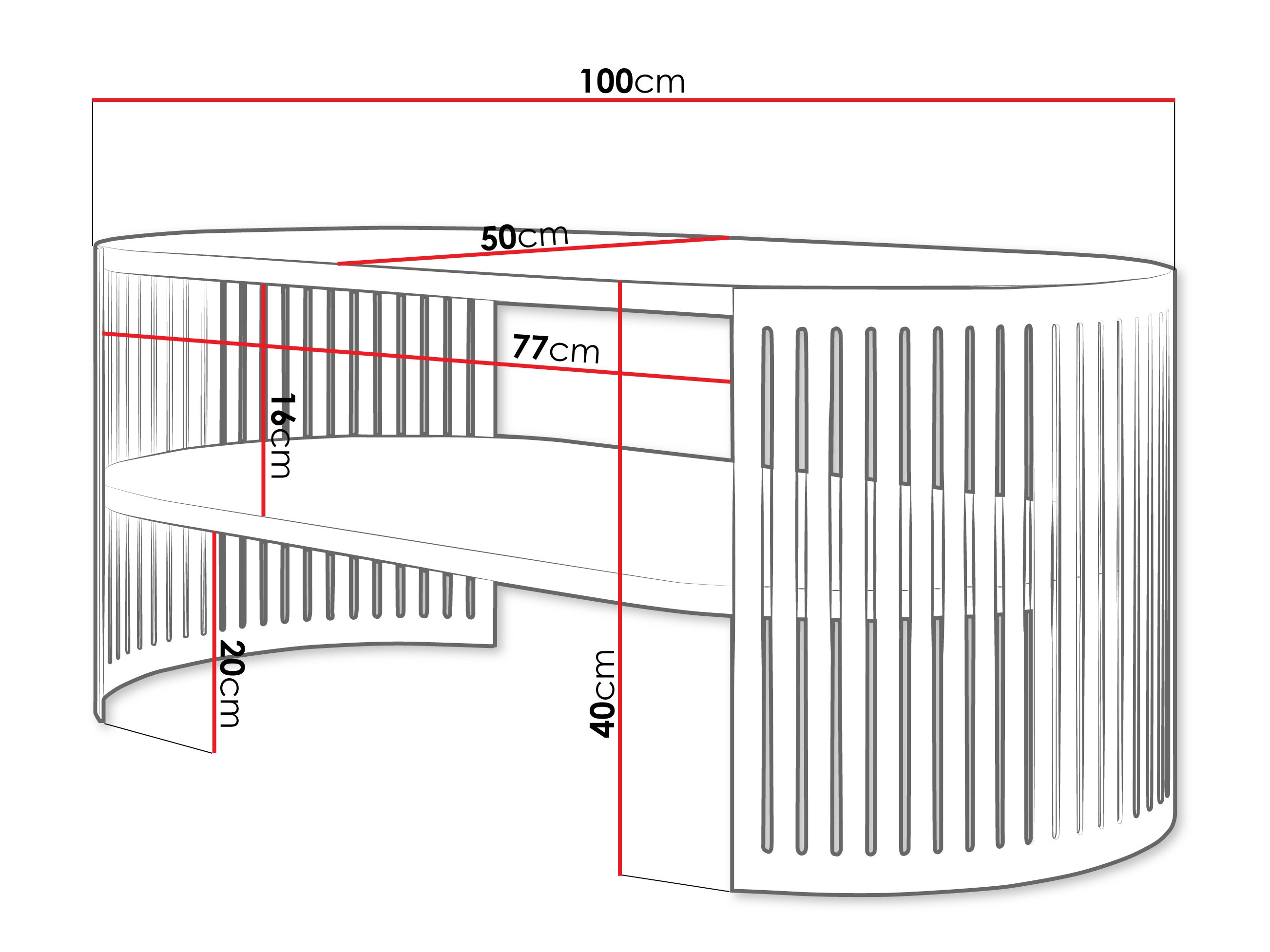 Coffee table Civer III