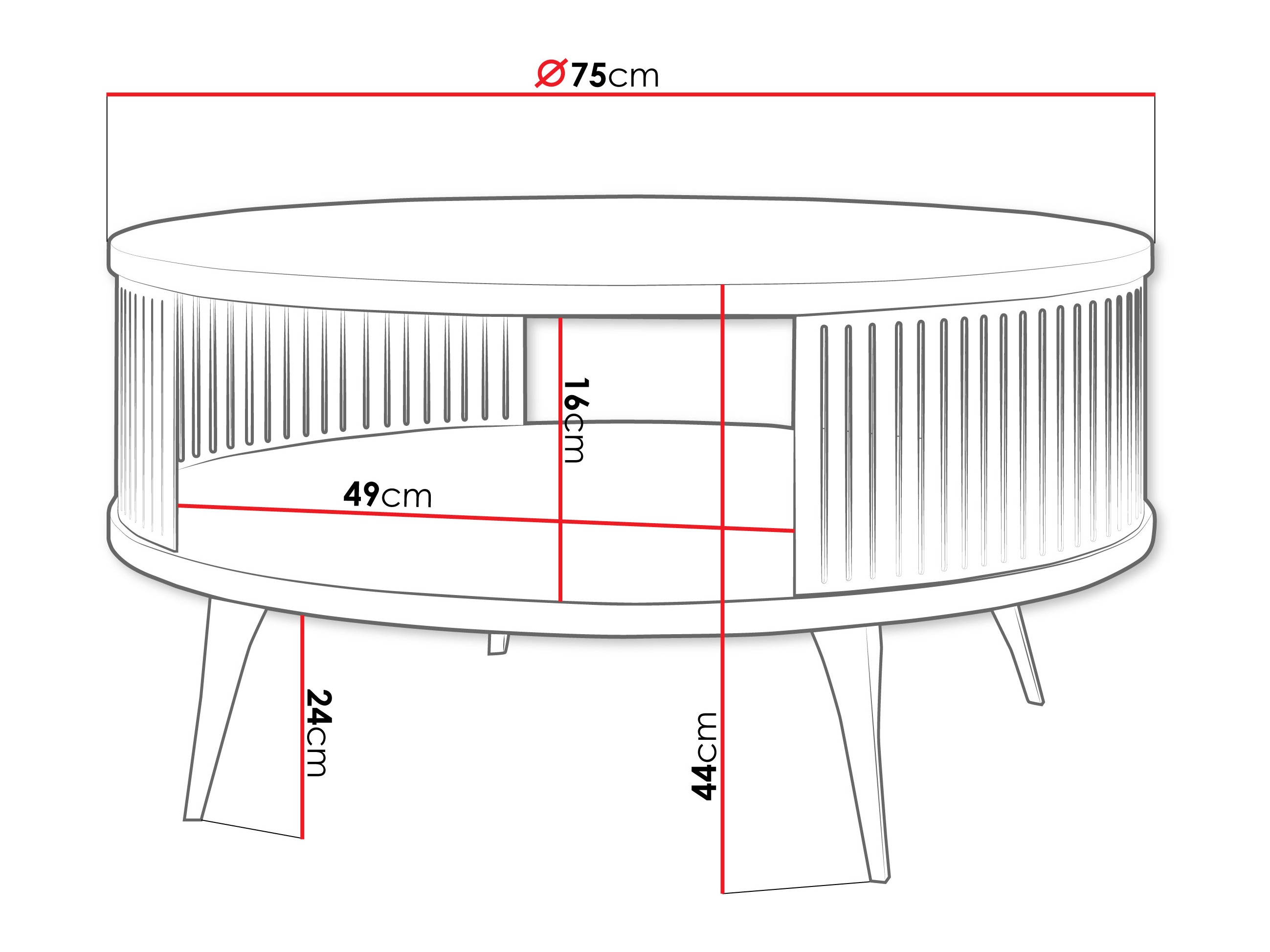 Coffee table Vitum VI