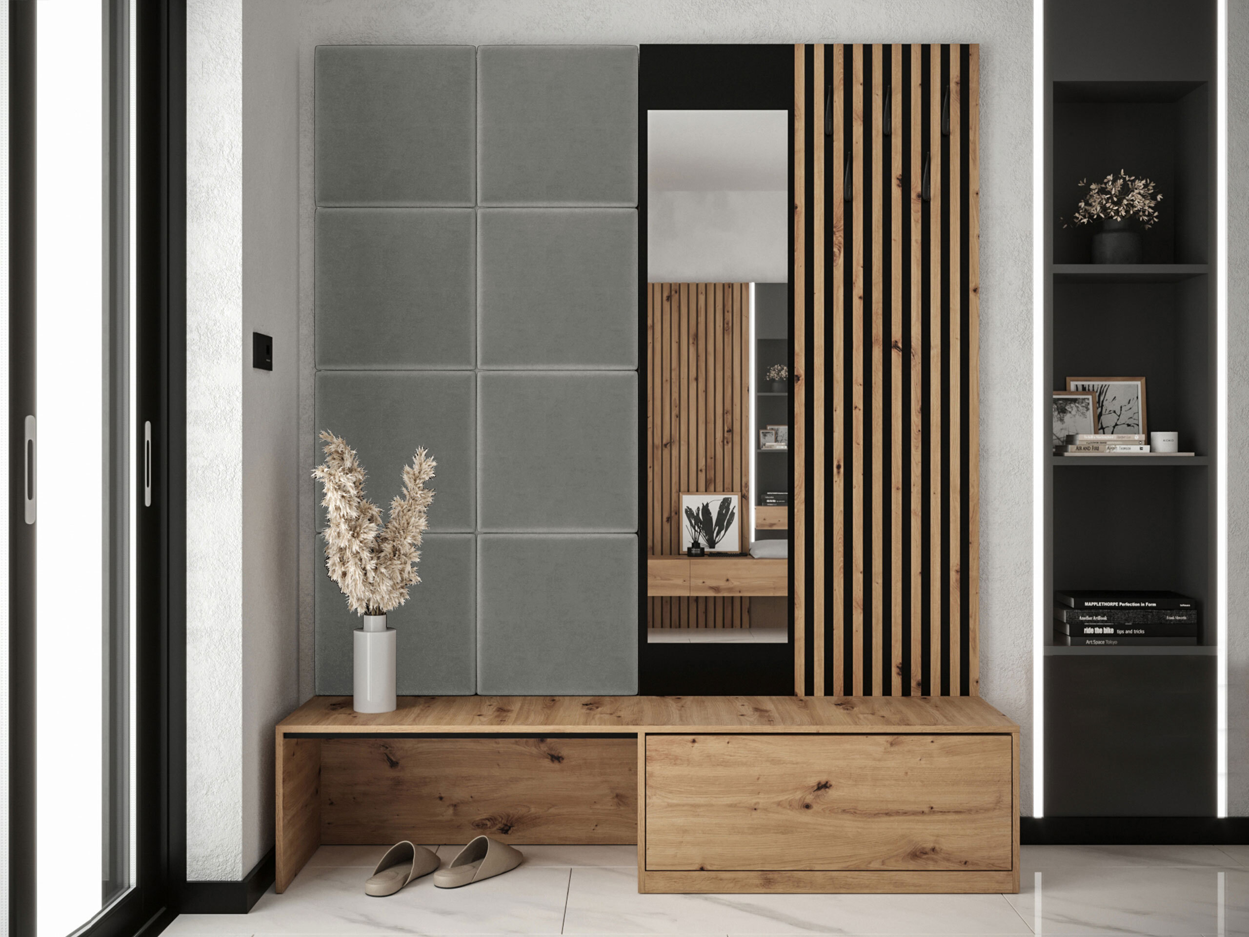 Hallway set Fabor (Artisan oak + Polo 894)