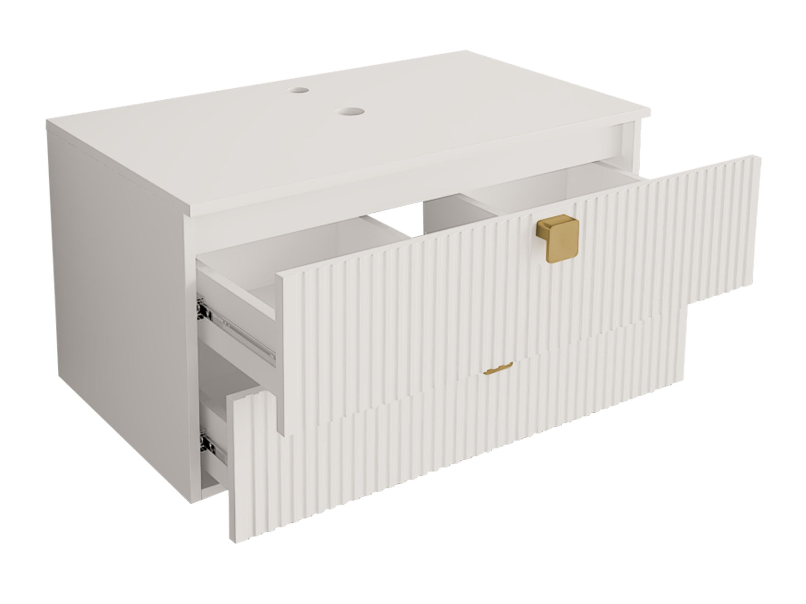 Wall-mounted bathroom cabinet for washbasin Gratal