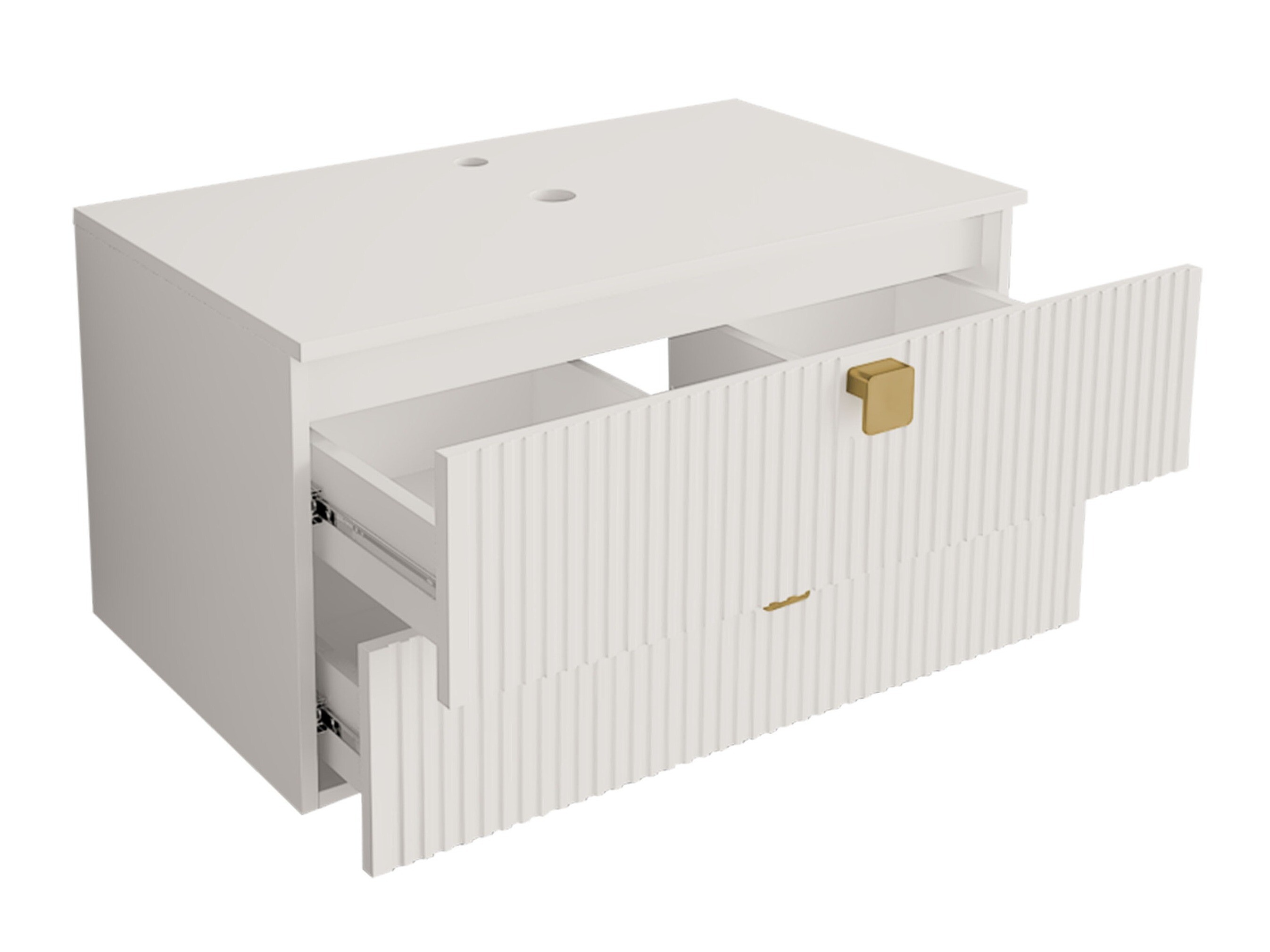 Wall-mounted bathroom cabinet for washbasin Gratal