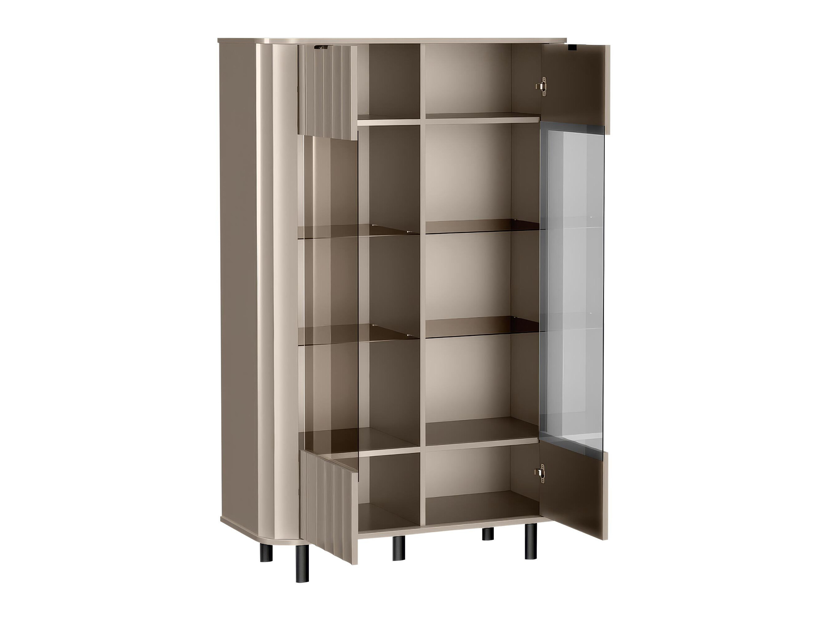 Bookcase Larala 109 (Grey beige)