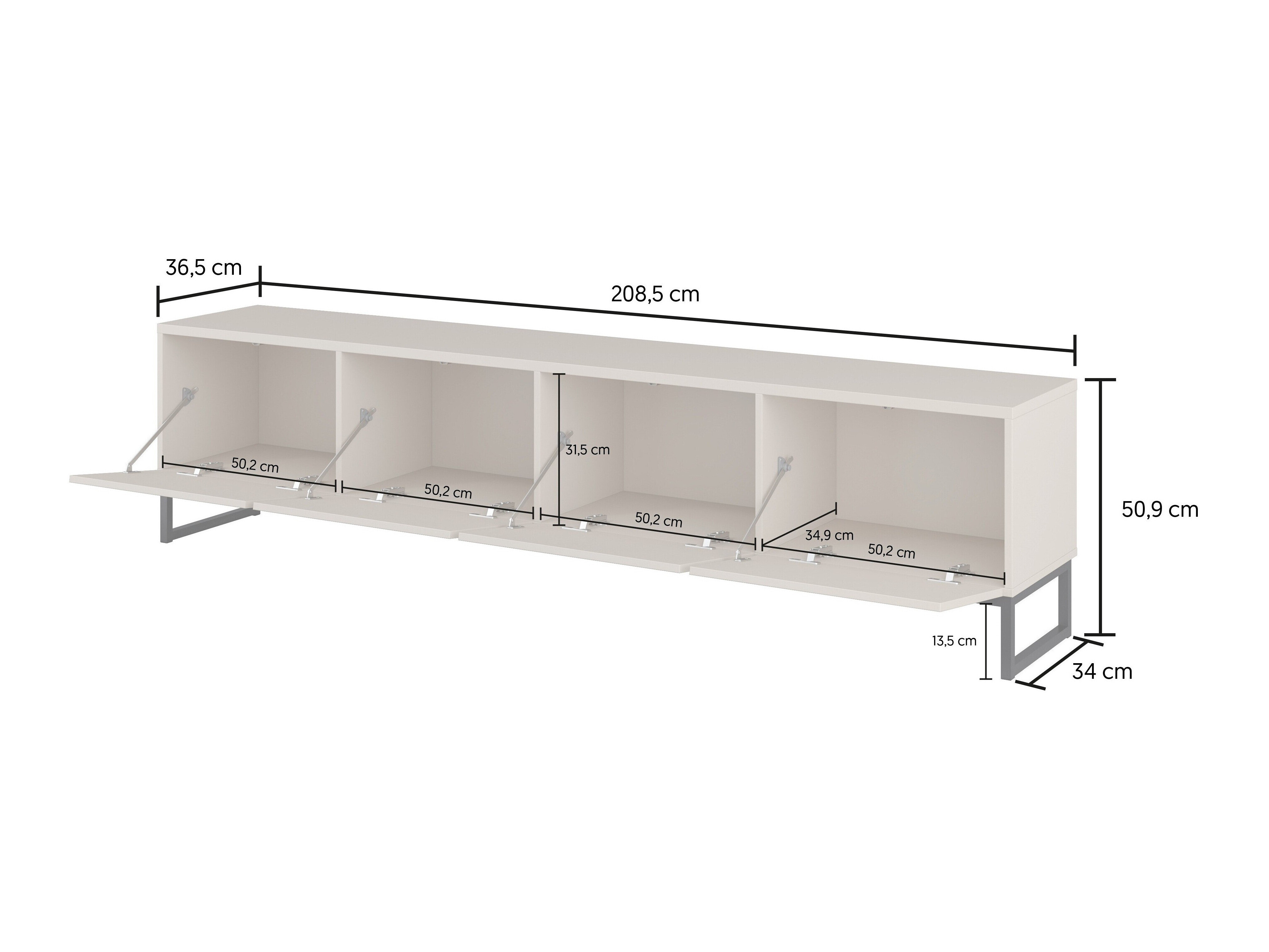 TV stand Camtolo 101 (Cashmere)