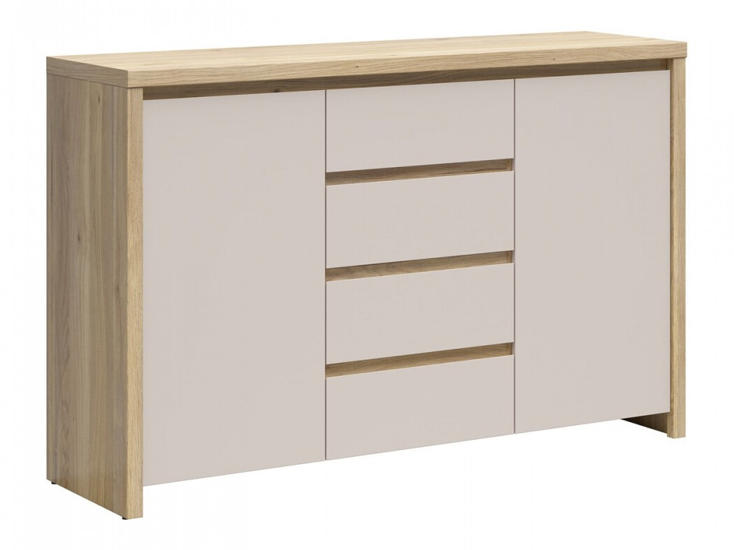 Chest of drawers Nolroma 103 (Oak + Cashmere)