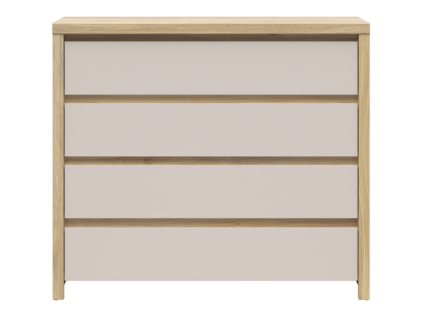 Chest of drawers Nolroma 105 (Oak + Cashmere)