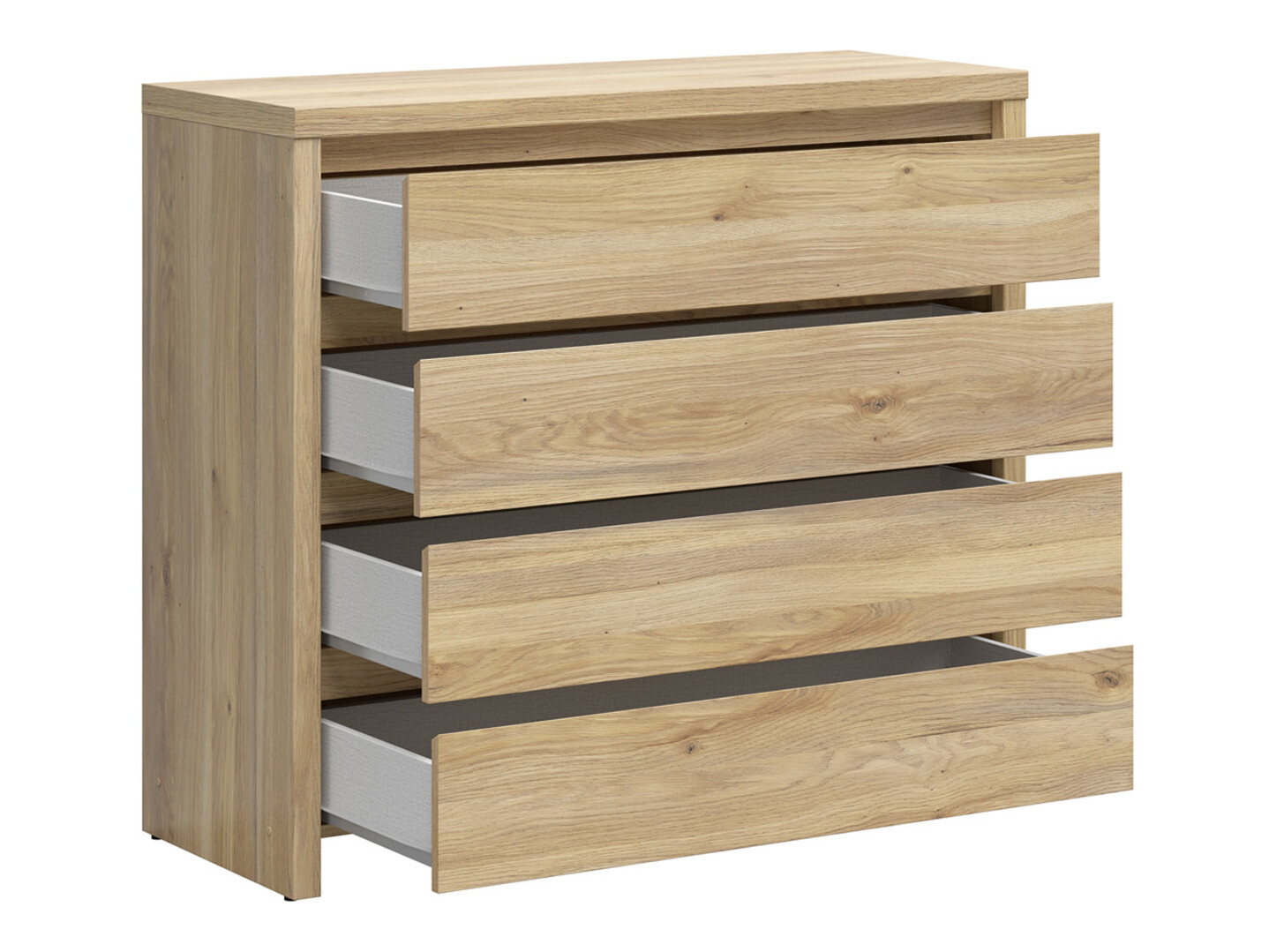 Chest of drawers Nolroma 105 (Oak)