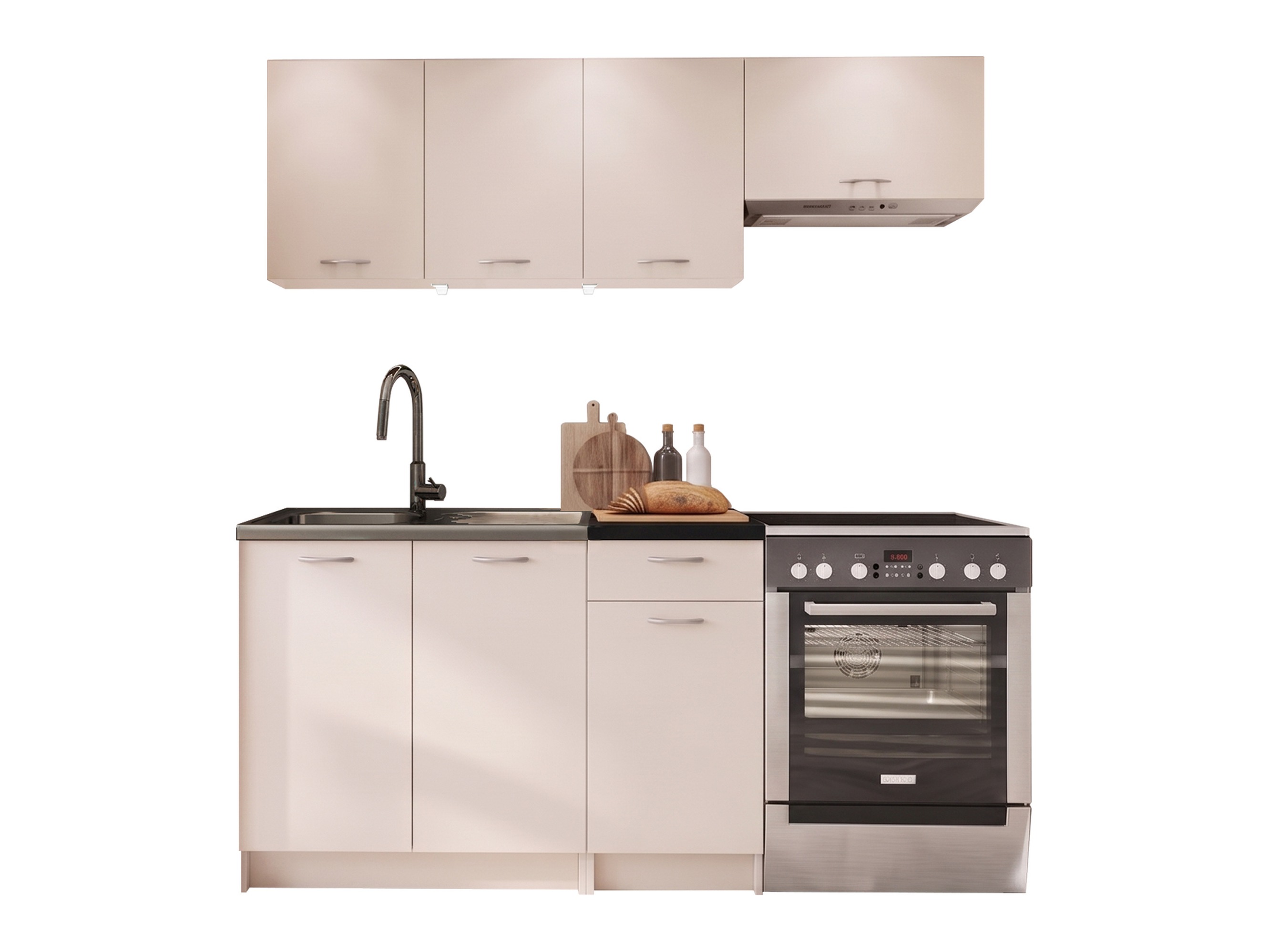 Kitchen set Ota (Cashmere + Black)