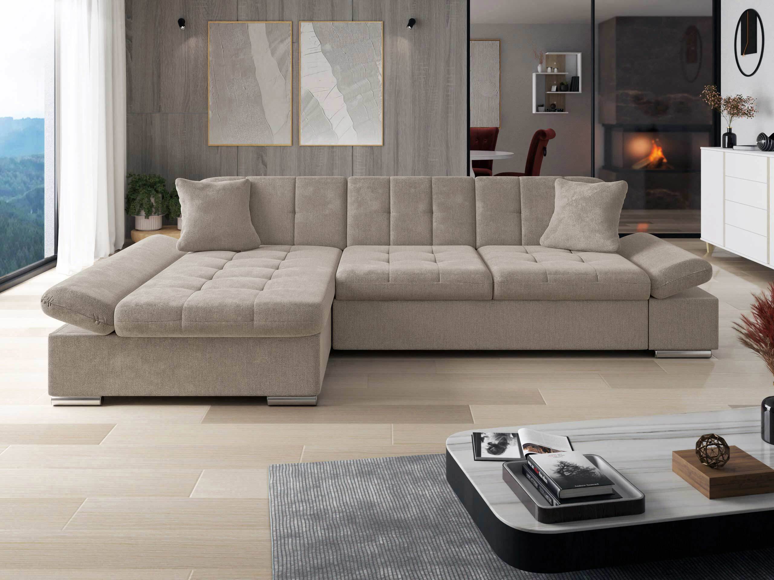 Corner sofa Comfivo Serenitas (Spirit Taupe)