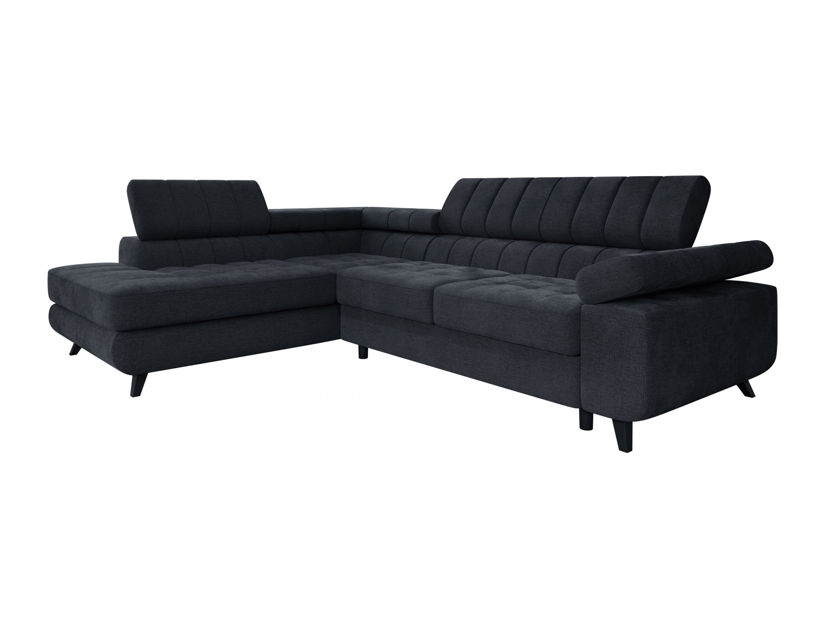 Corner sofa Comfivo Agnus (Spirit Black)